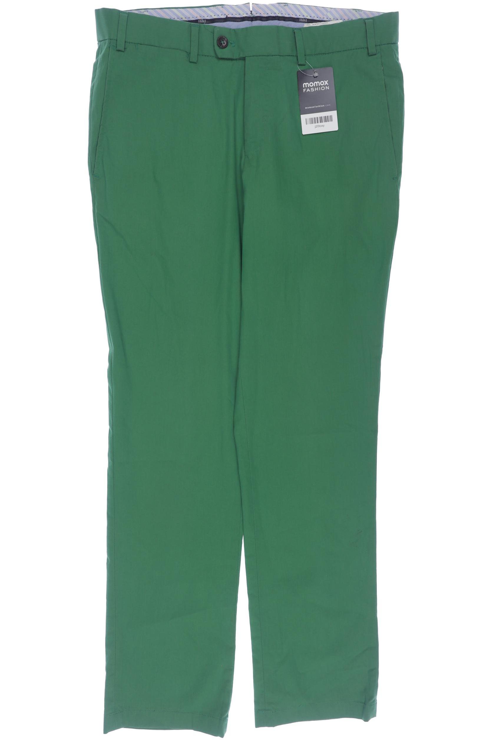 

Hiltl Herren Stoffhose, grün, Gr. 48