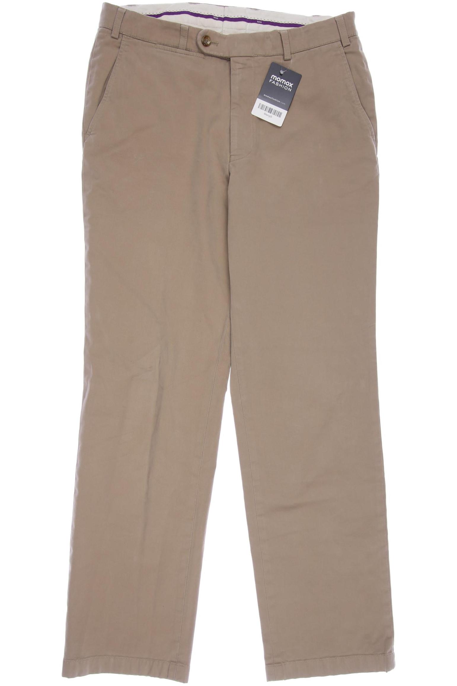 

Hiltl Herren Stoffhose, beige, Gr. 48