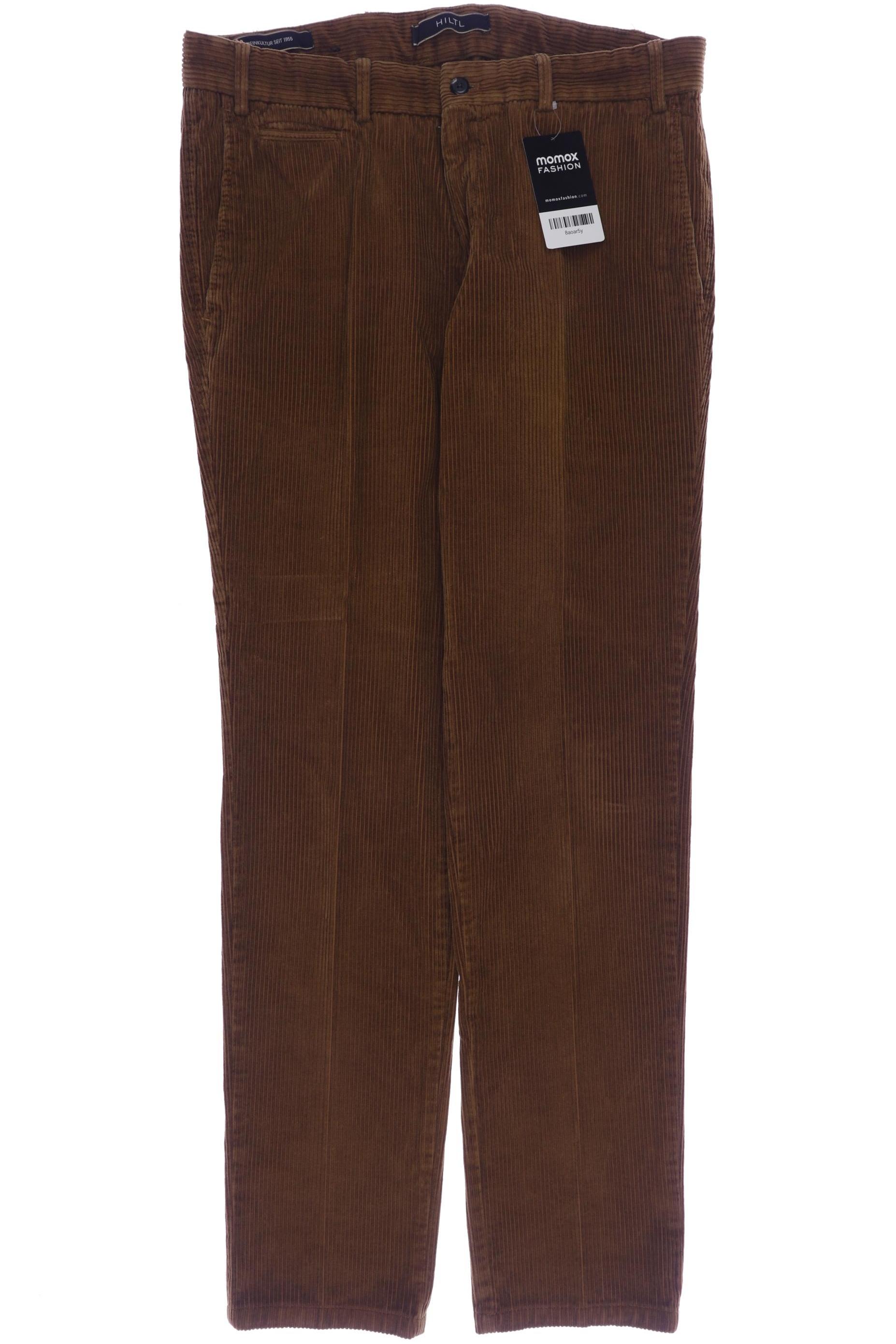 

Hiltl Herren Stoffhose, braun, Gr. 48