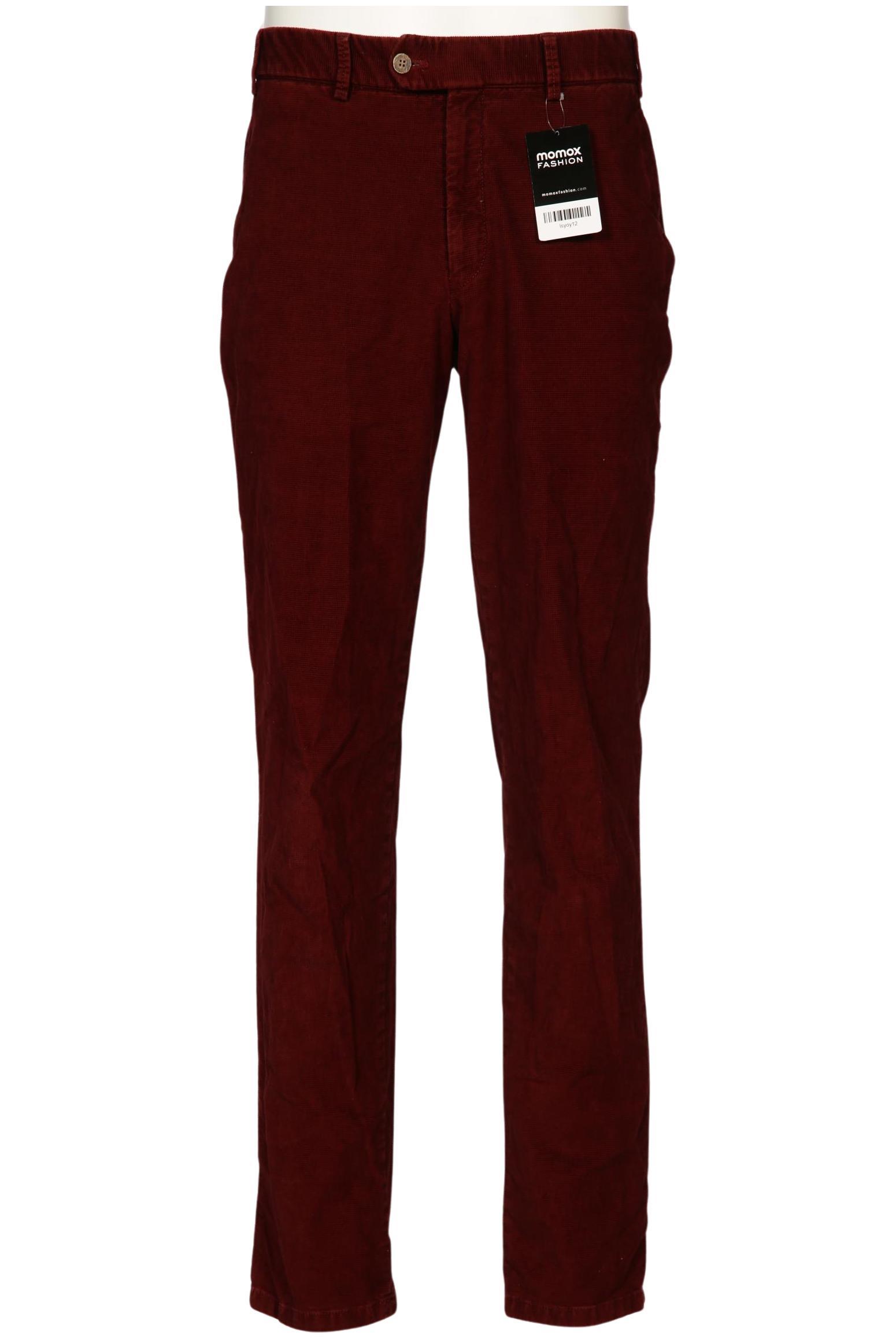 Thumbnail - Hiltl Herren Stoffhose, bordeaux, Gr. 94