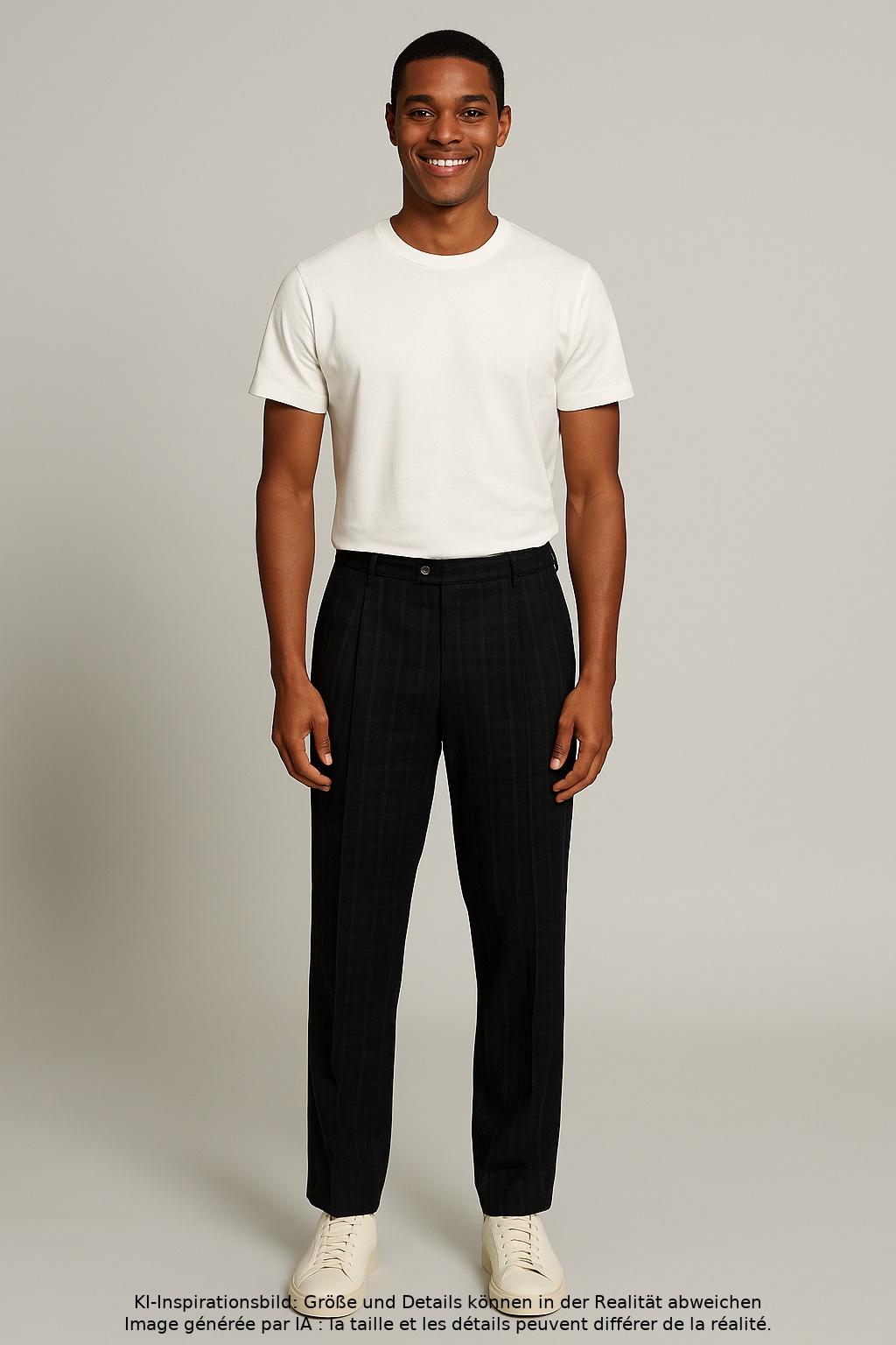 

Hiltl Herren Stoffhose, marineblau, Gr. 50