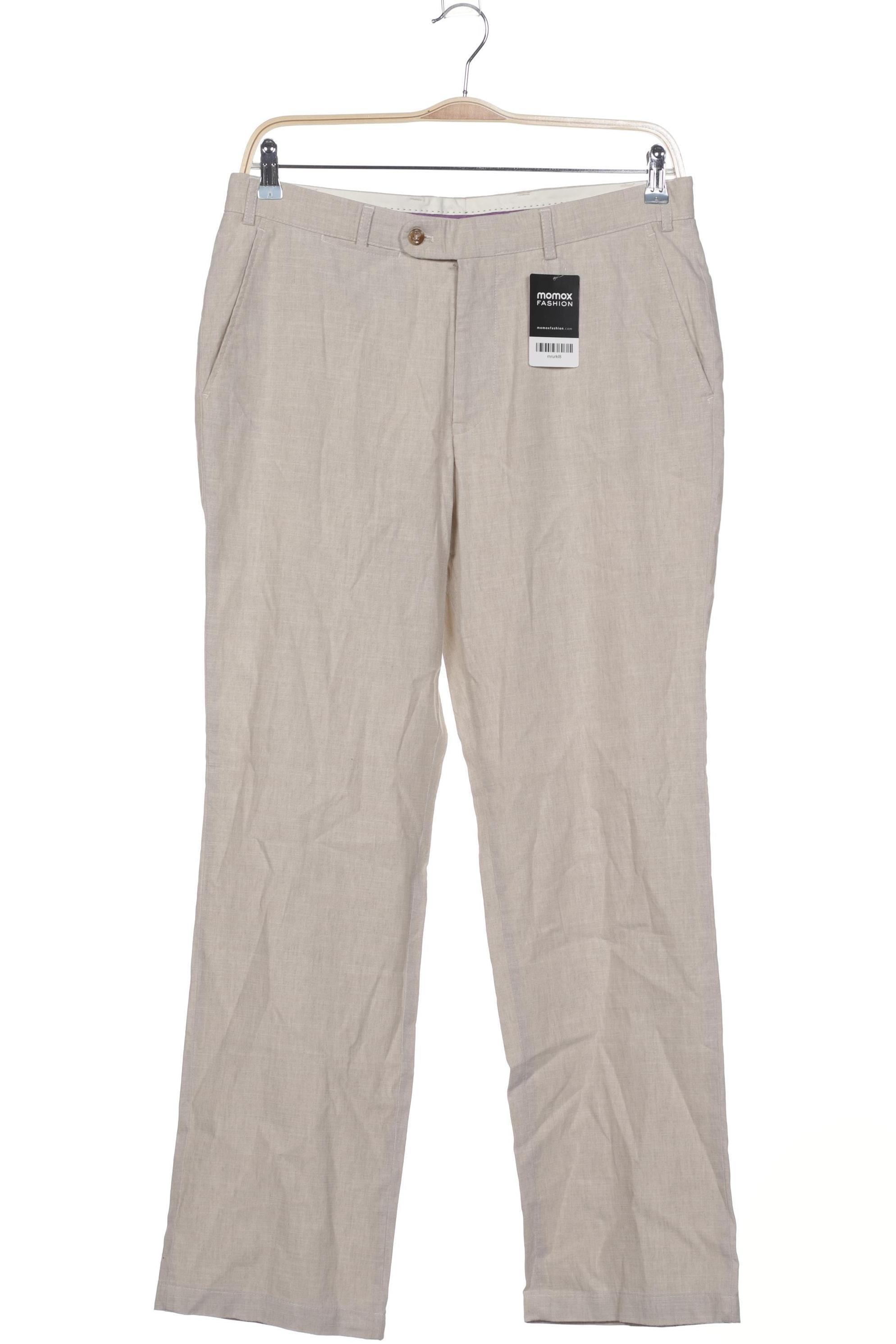 

Hiltl Herren Stoffhose, beige, Gr. 50