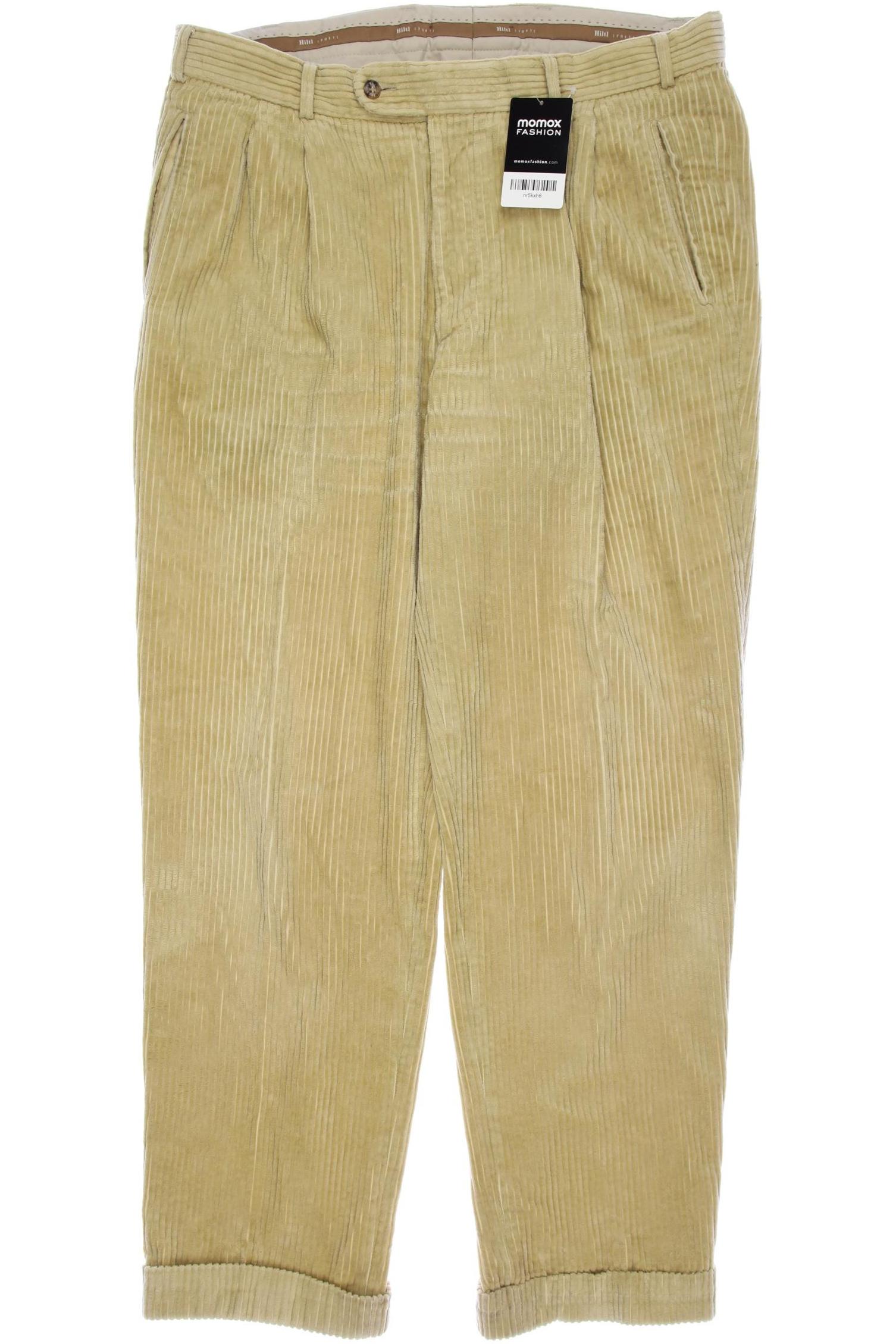 

Hiltl Herren Stoffhose, beige, Gr. 52