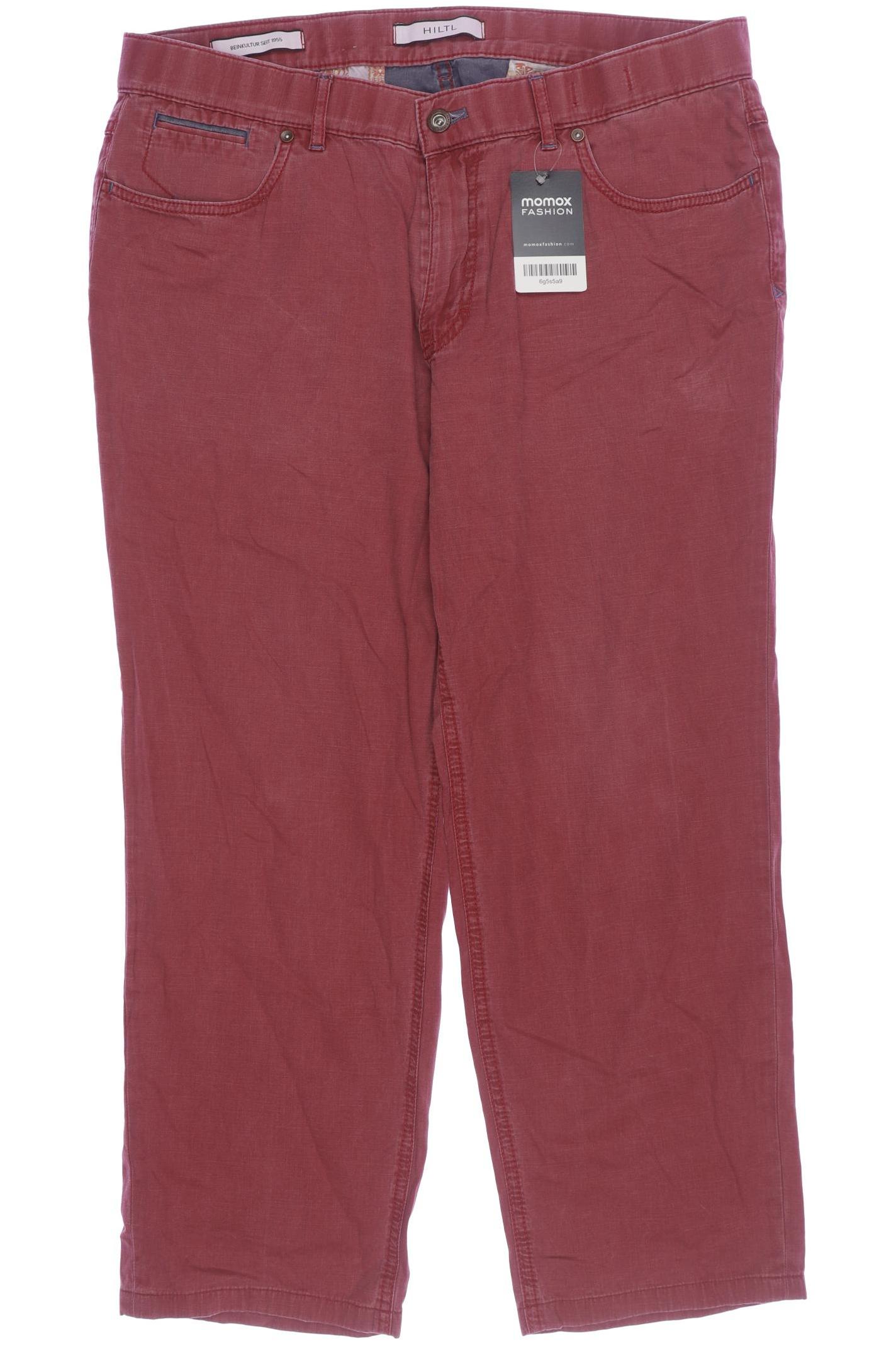

Hiltl Herren Stoffhose, rot, Gr. 26