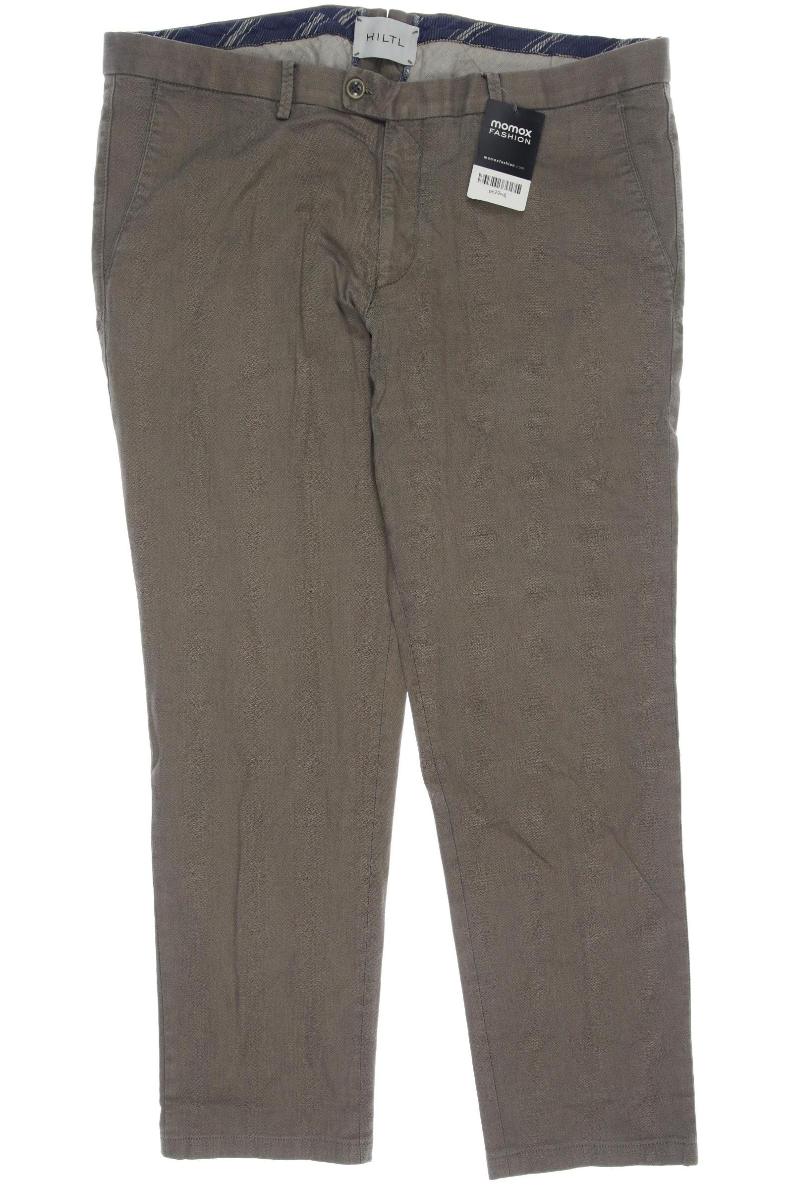 

Hiltl Herren Stoffhose, beige, Gr. 54