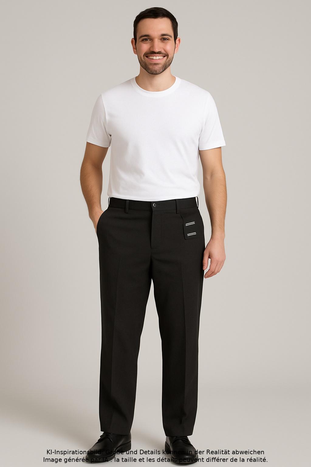 

Hiltl Herren Stoffhose, grau, Gr. 28