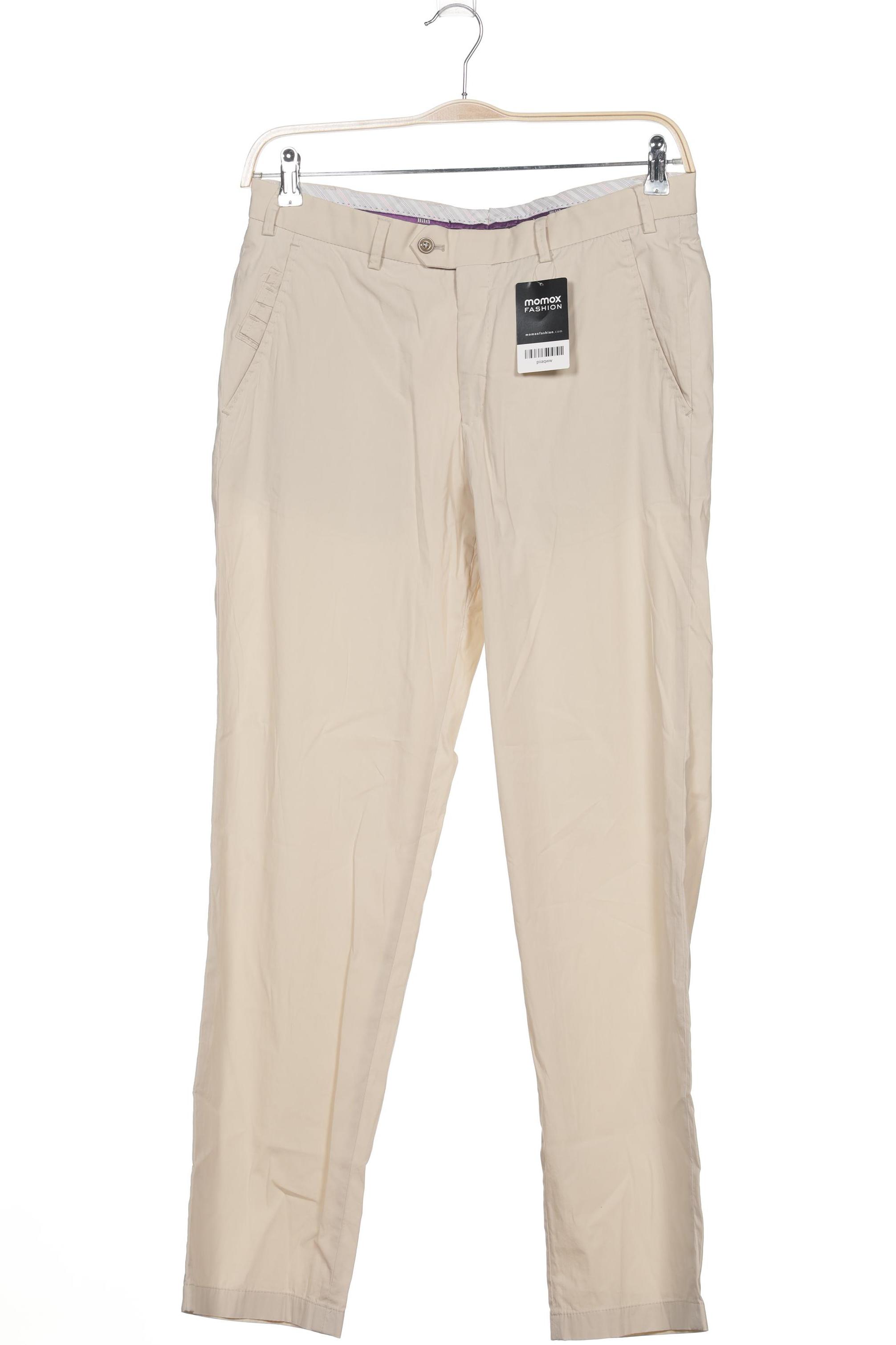

Hiltl Herren Stoffhose, beige, Gr. 48