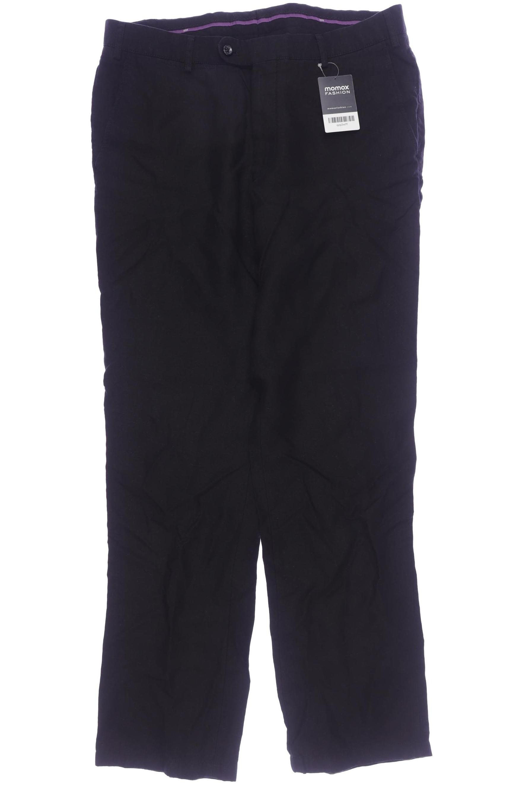 

Hiltl Herren Stoffhose, schwarz, Gr. 52
