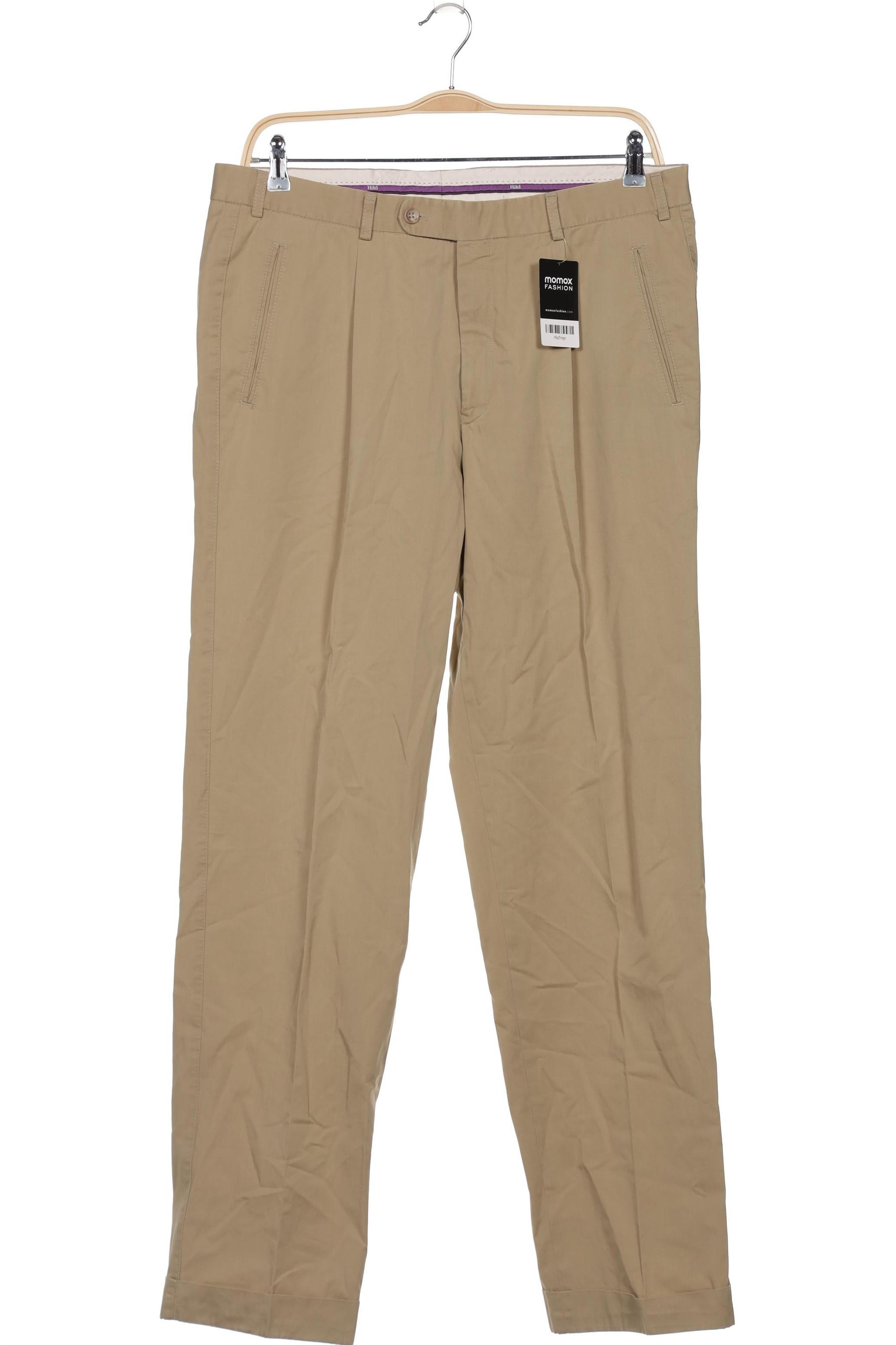 

Hiltl Herren Stoffhose, beige, Gr. 54