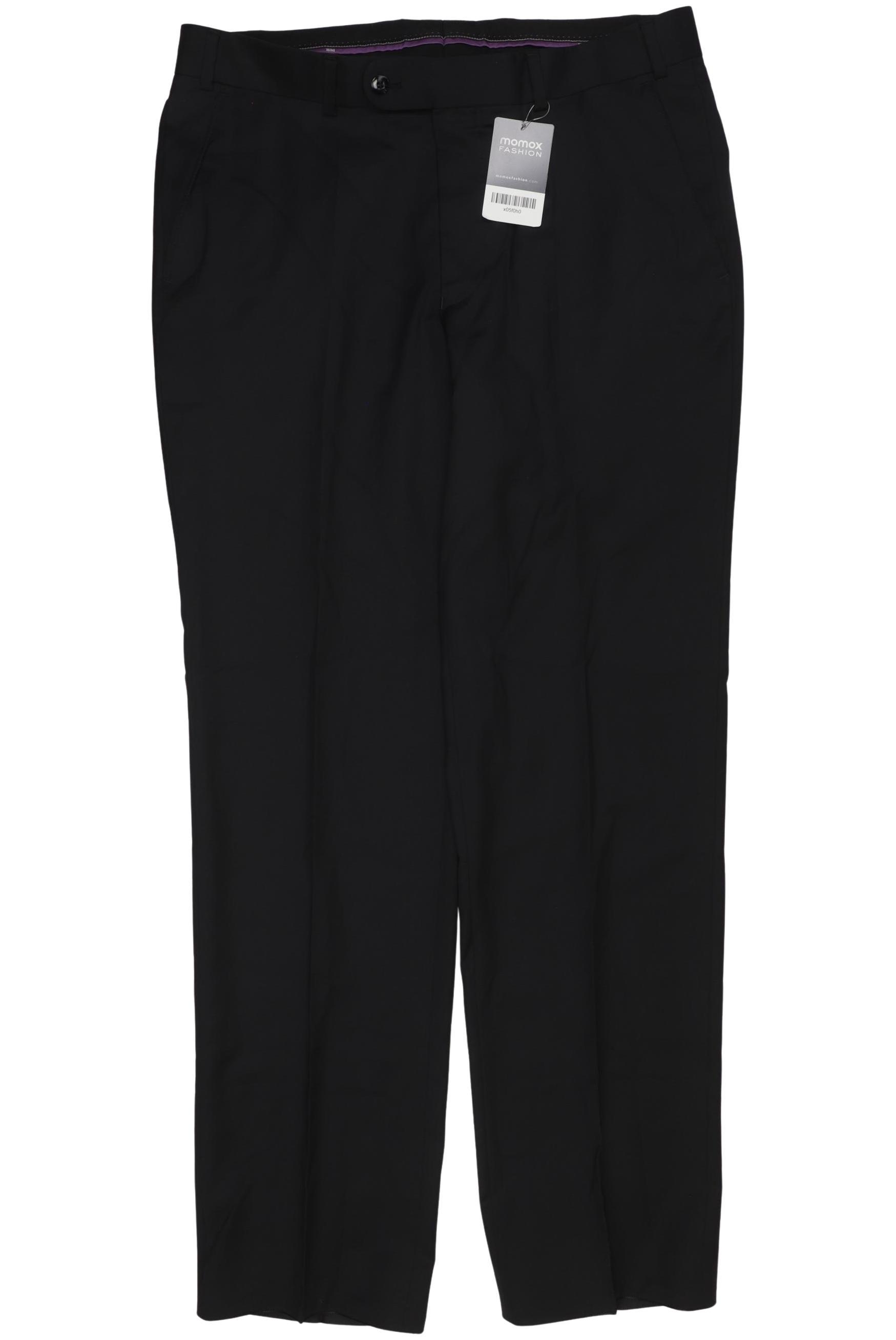 

Hiltl Herren Stoffhose, schwarz, Gr. 50