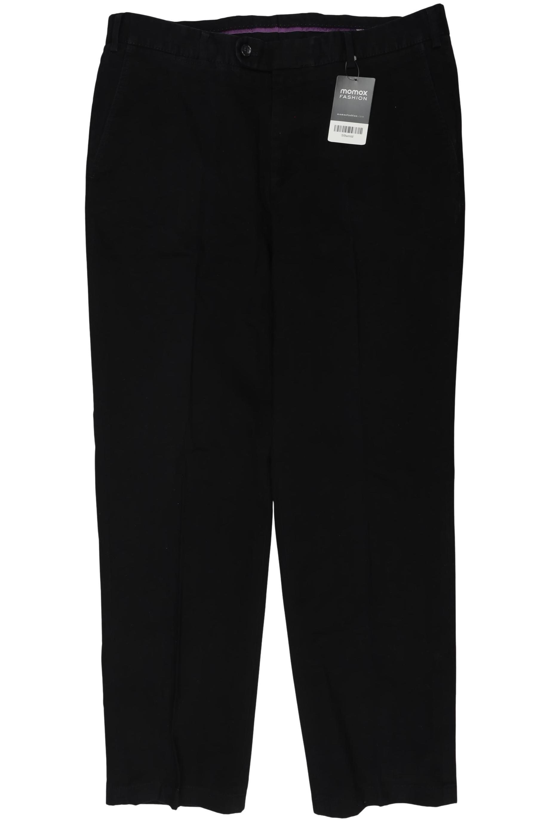 

Hiltl Herren Stoffhose, schwarz, Gr. 0