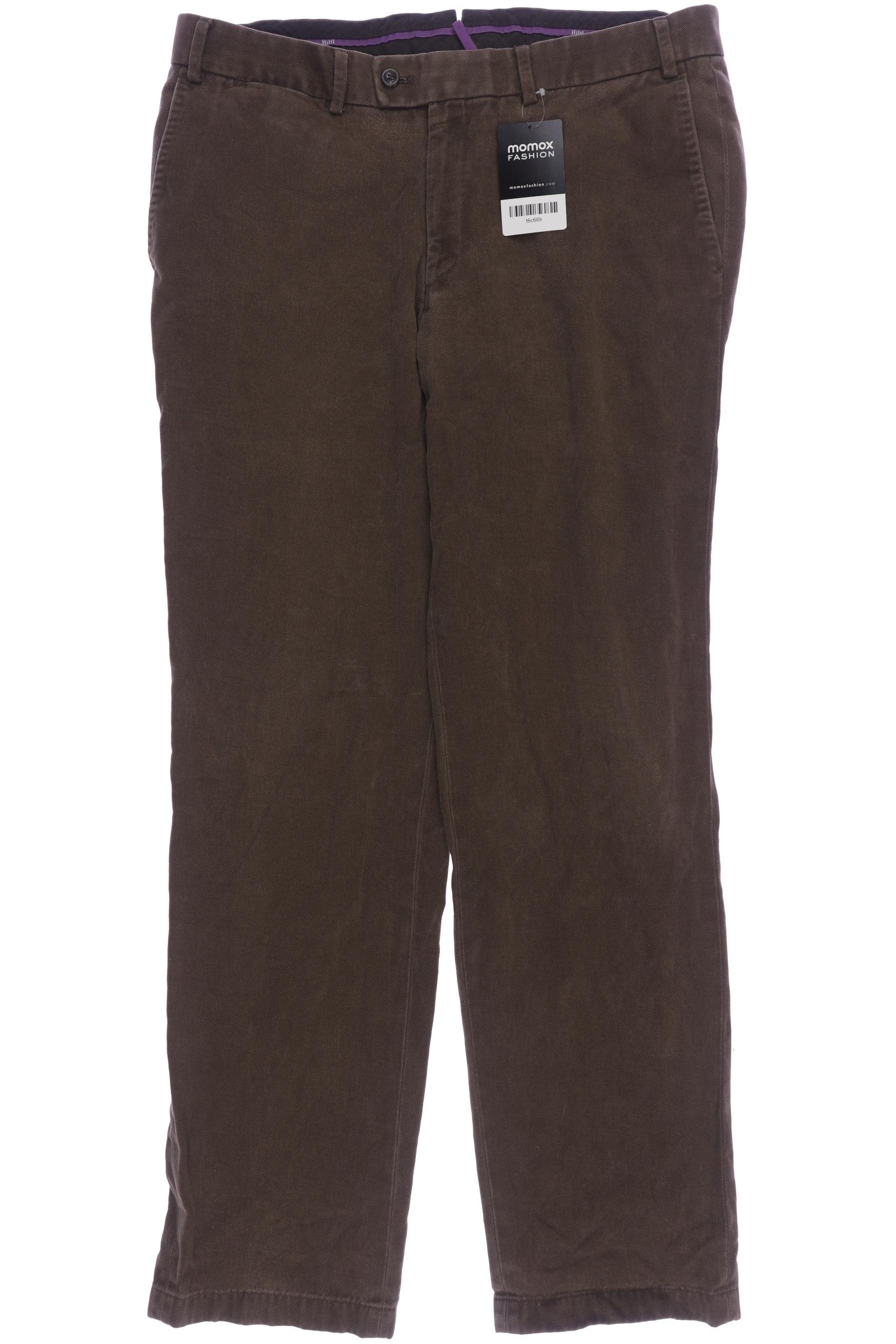 

Hiltl Herren Stoffhose, braun, Gr. 50
