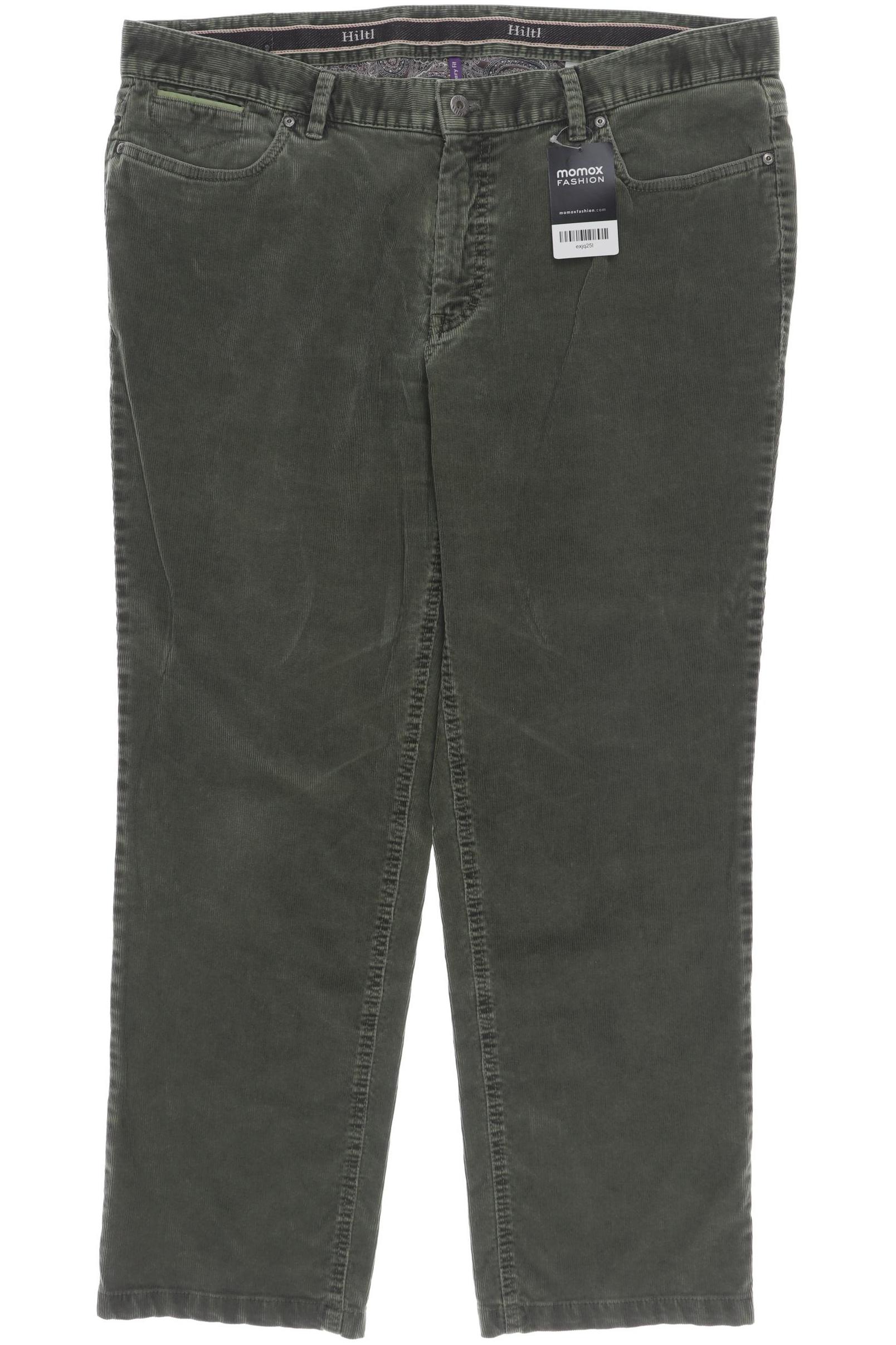 

Hiltl Herren Stoffhose, grün, Gr. 28