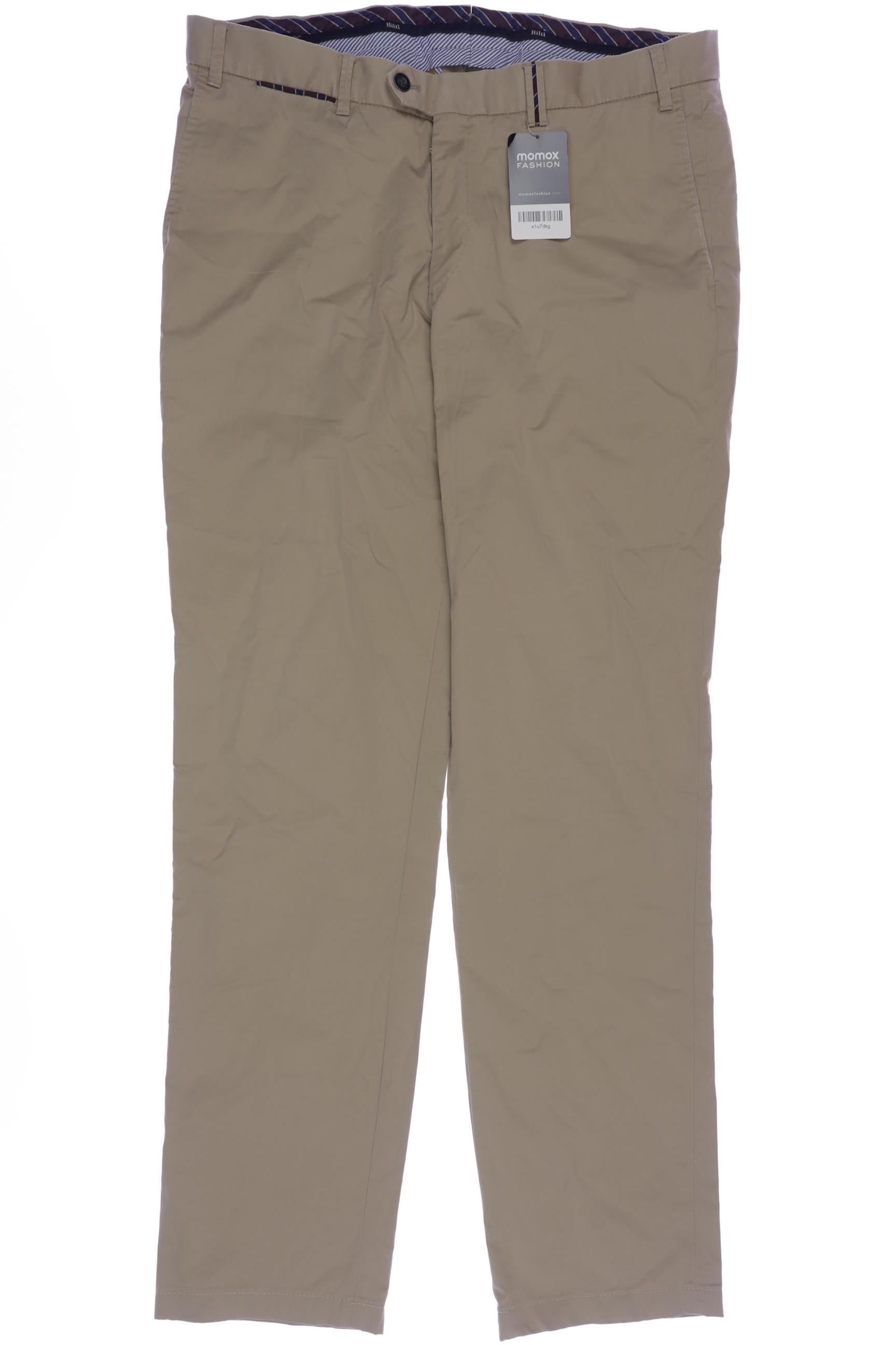

Hiltl Herren Stoffhose, beige, Gr. 52