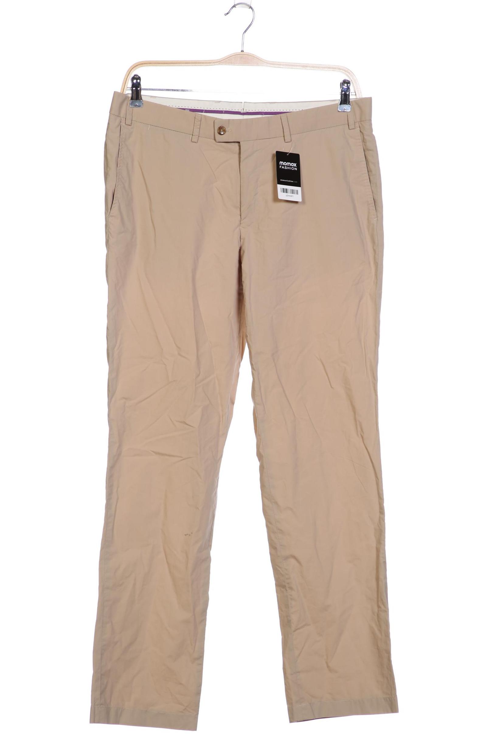 

Hiltl Herren Stoffhose, beige, Gr. 52