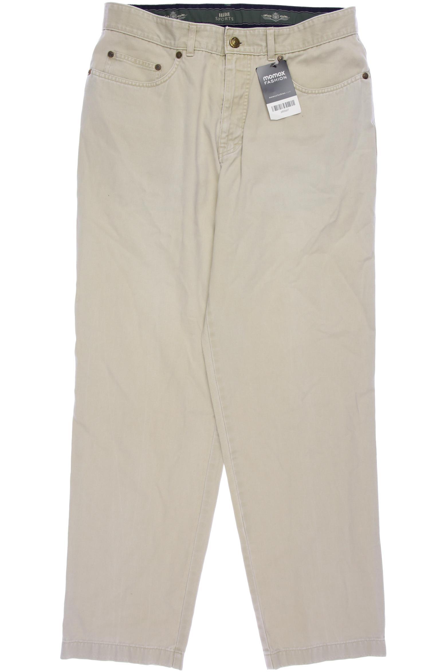 

Hiltl Herren Stoffhose, beige, Gr. 48