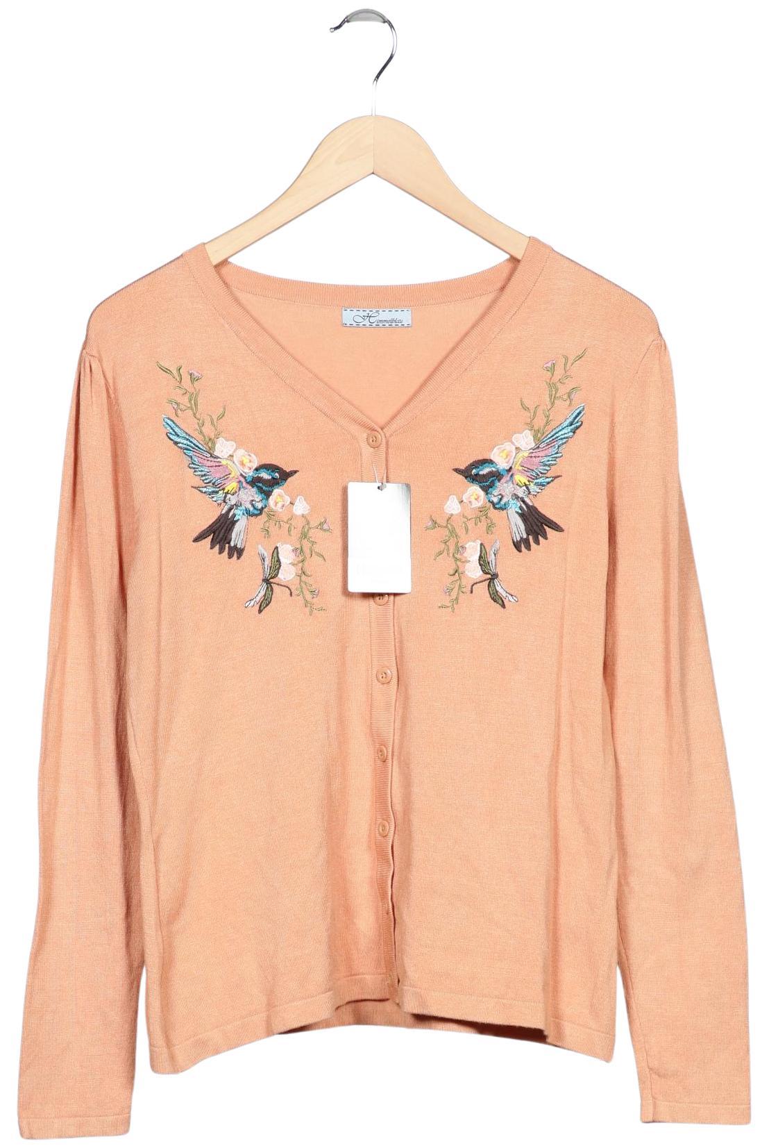 

Himmelblau by Lola Paltinger Damen Strickjacke, orange, Gr. 38