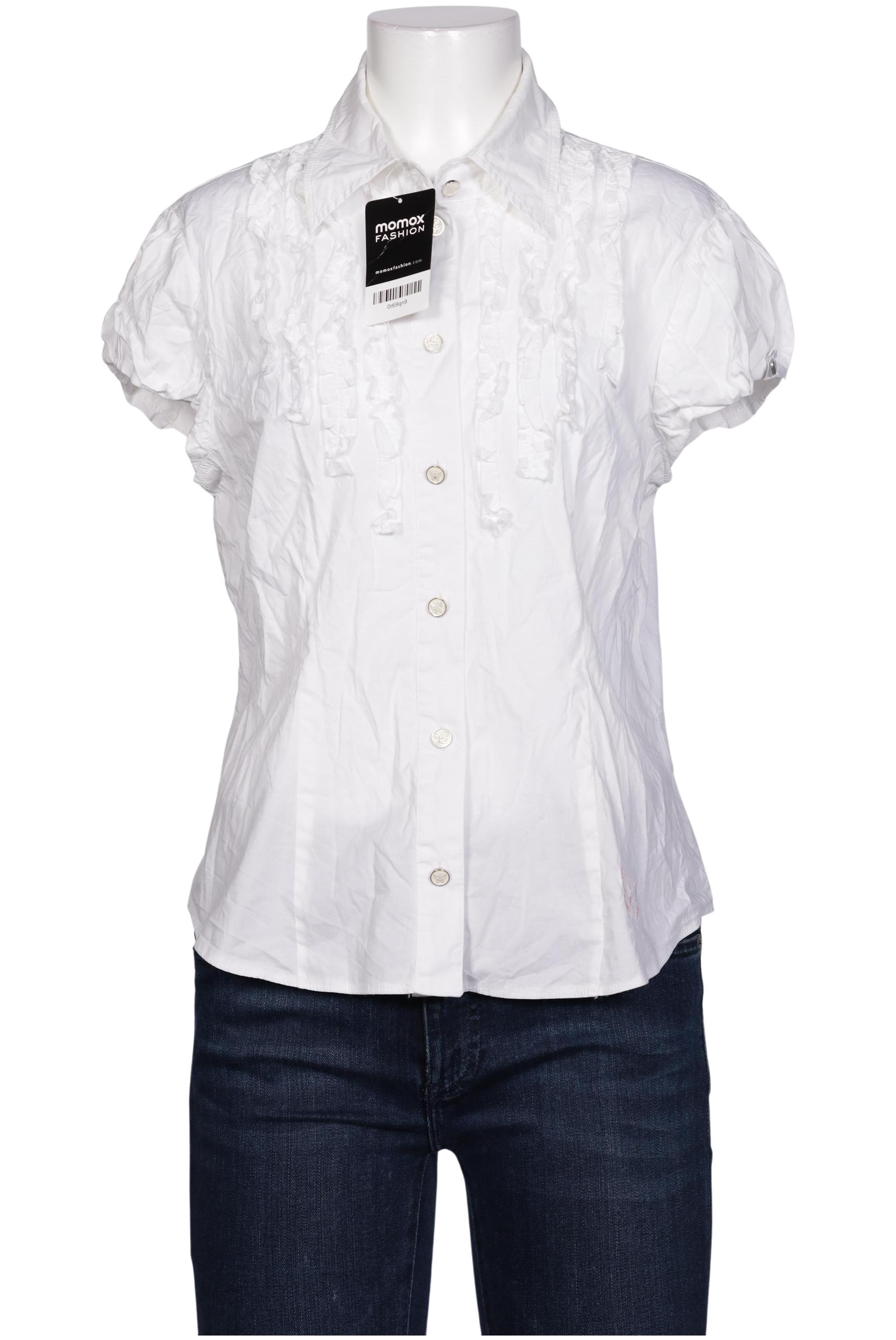 

Himmelblau by Lola Paltinger Damen Bluse, weiß, Gr. 40