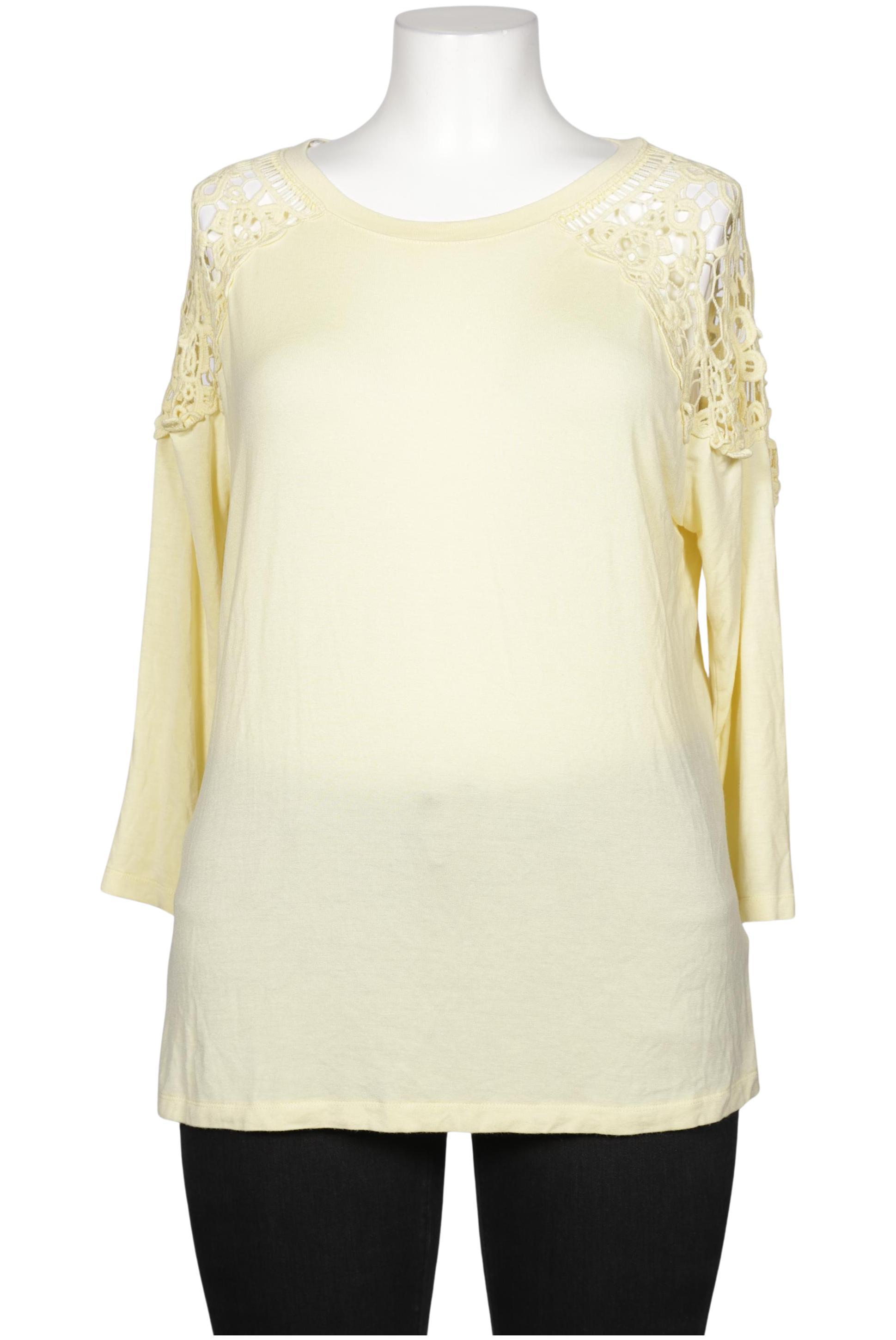 

Himmelblau by Lola Paltinger Damen Langarmshirt, gelb, Gr. 46