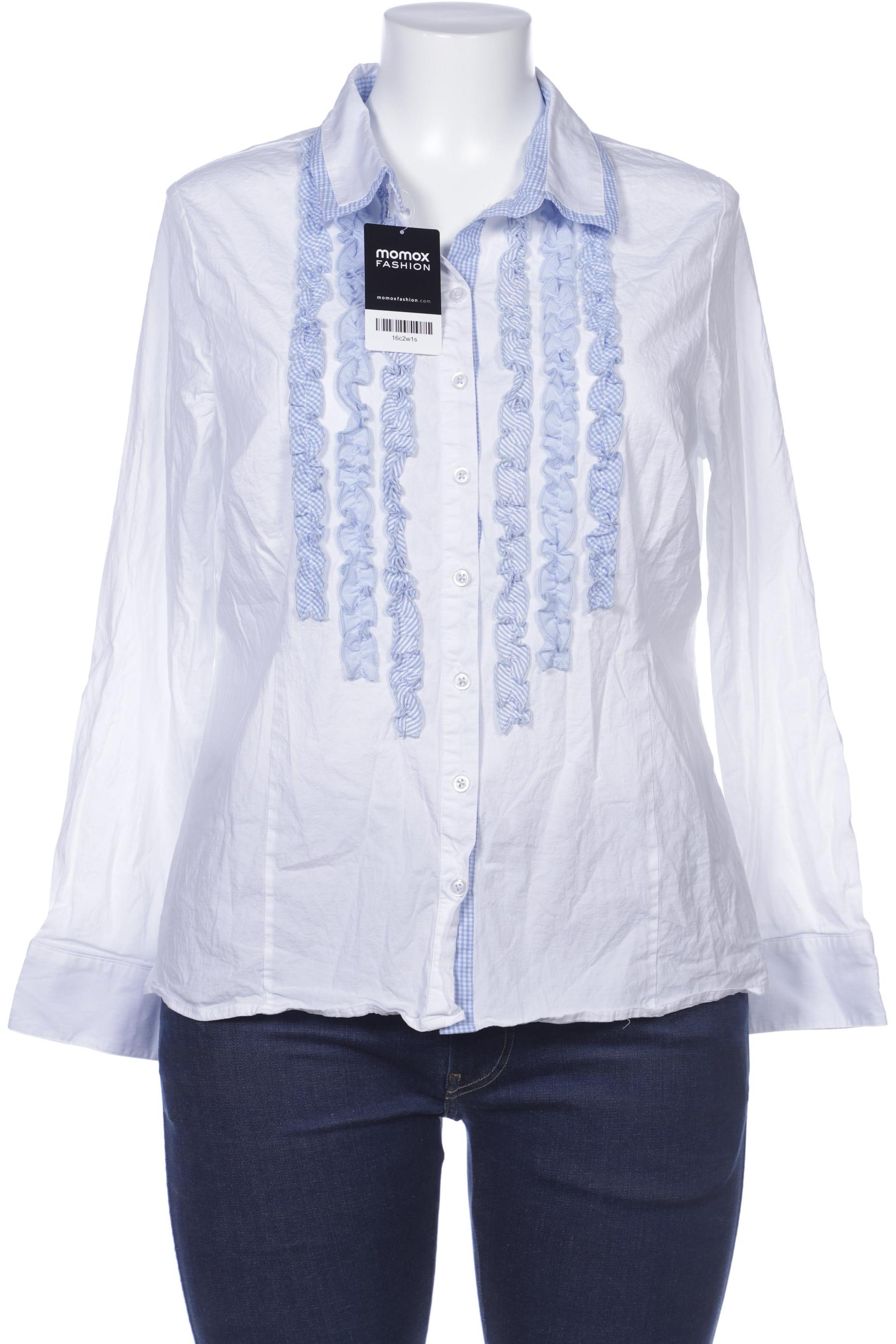 

Himmelblau by Lola Paltinger Damen Bluse, weiß, Gr. 44