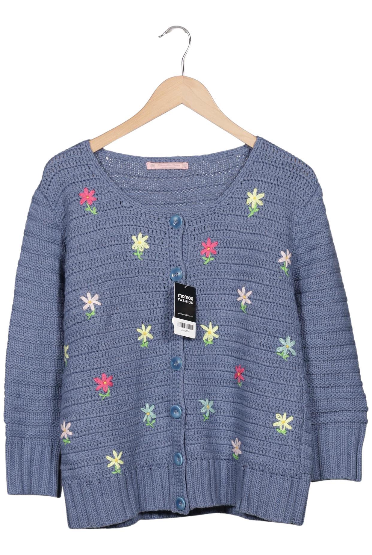 

Himmelblau by Lola Paltinger Damen Strickjacke, hellblau, Gr. 42