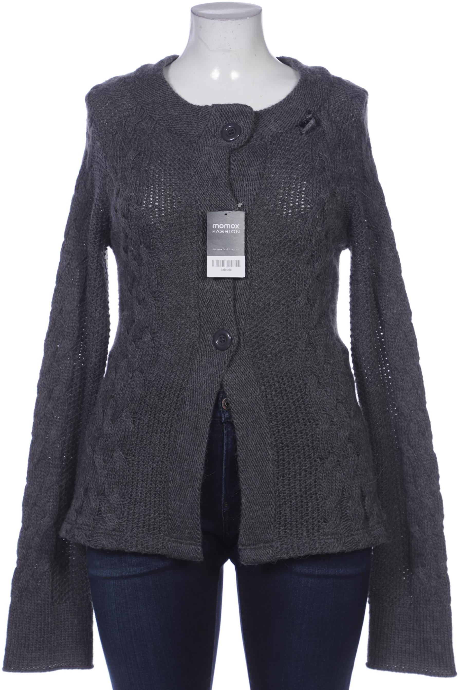 

Himmelblau by Lola Paltinger Damen Strickjacke, grau, Gr. 42