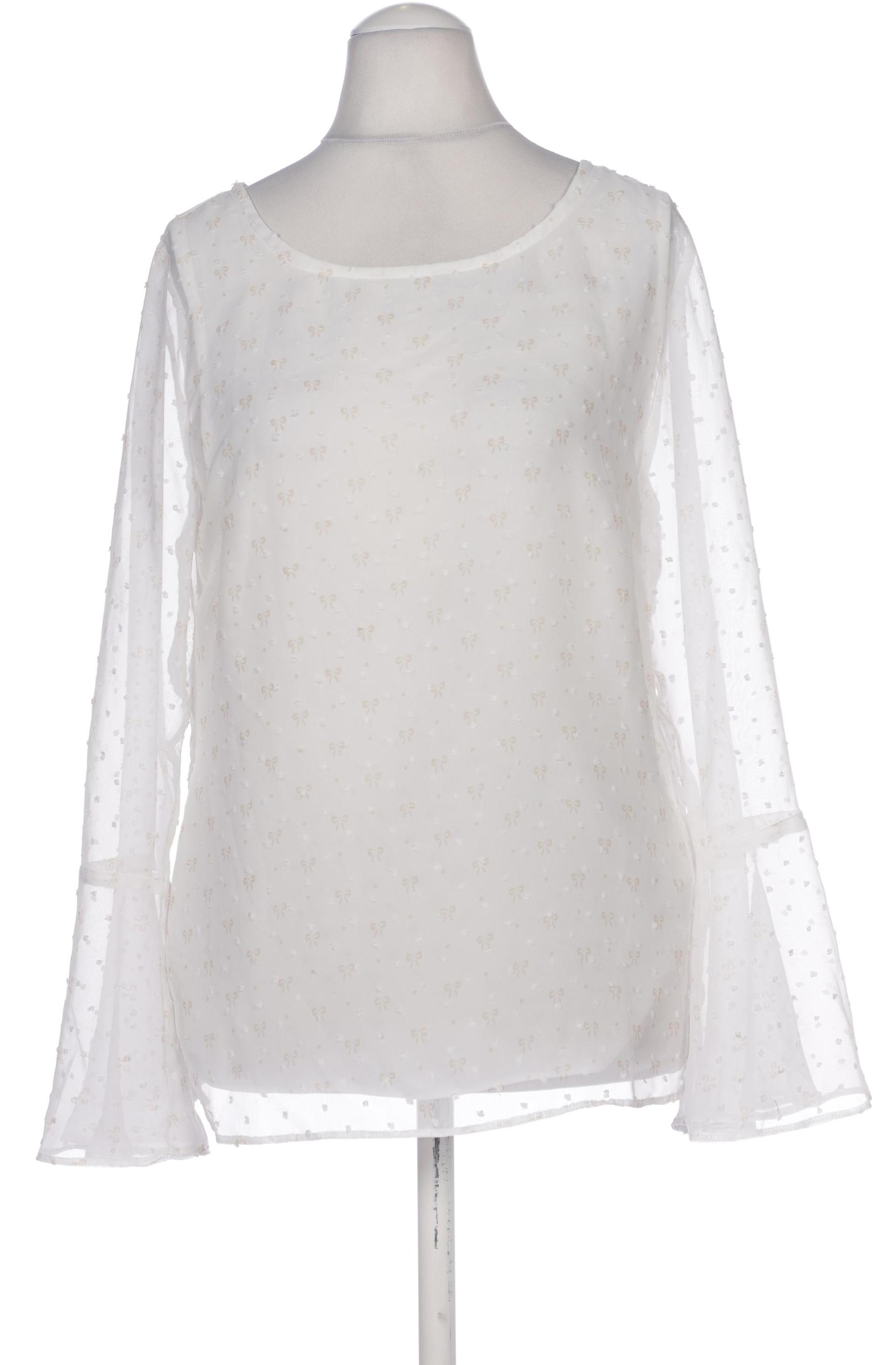 

Himmelblau by Lola Paltinger Damen Bluse, weiß, Gr. 40