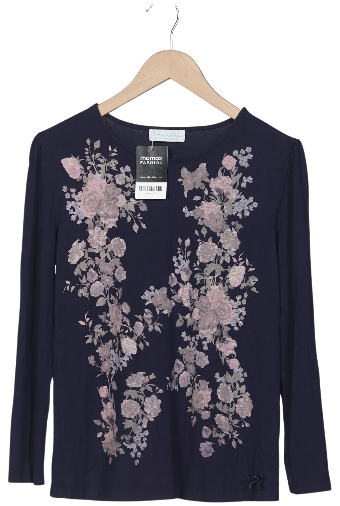 

Himmelblau by Lola Paltinger Damen Langarmshirt, marineblau, Gr. 42