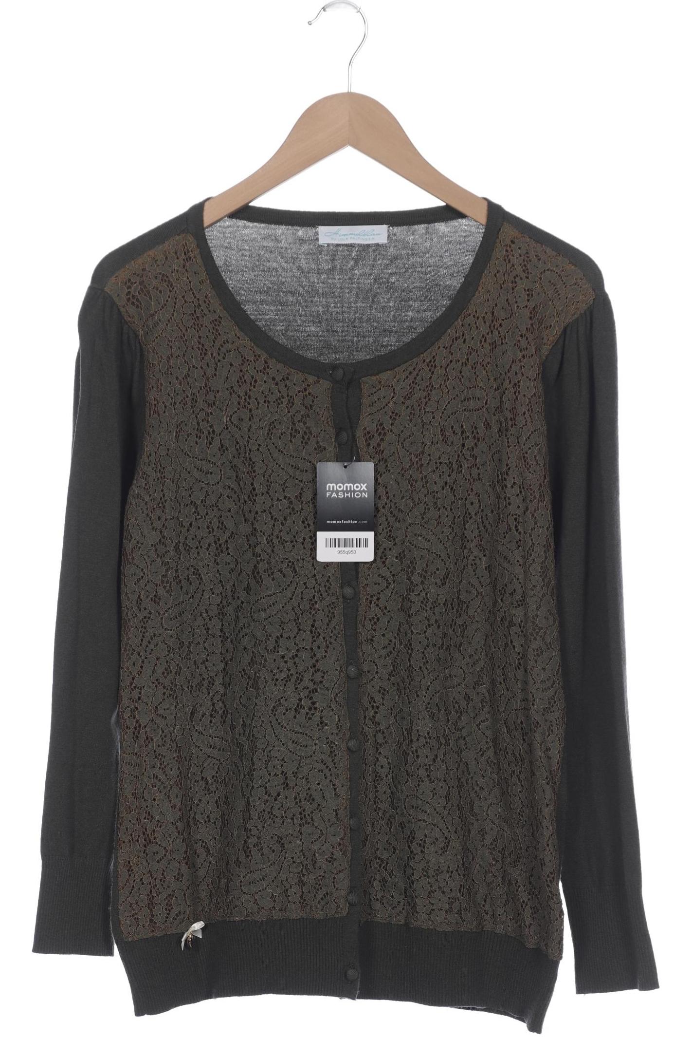 

Himmelblau by Lola Paltinger Damen Strickjacke, grün, Gr. 42