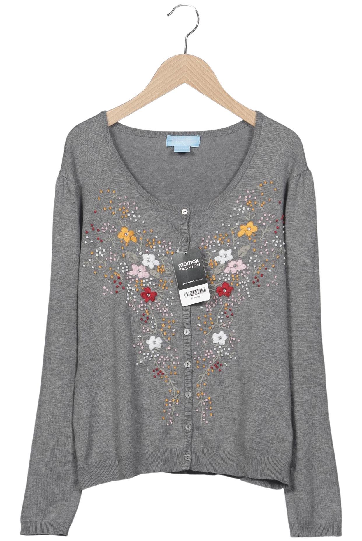 

Himmelblau by Lola Paltinger Damen Strickjacke, grau, Gr. 42