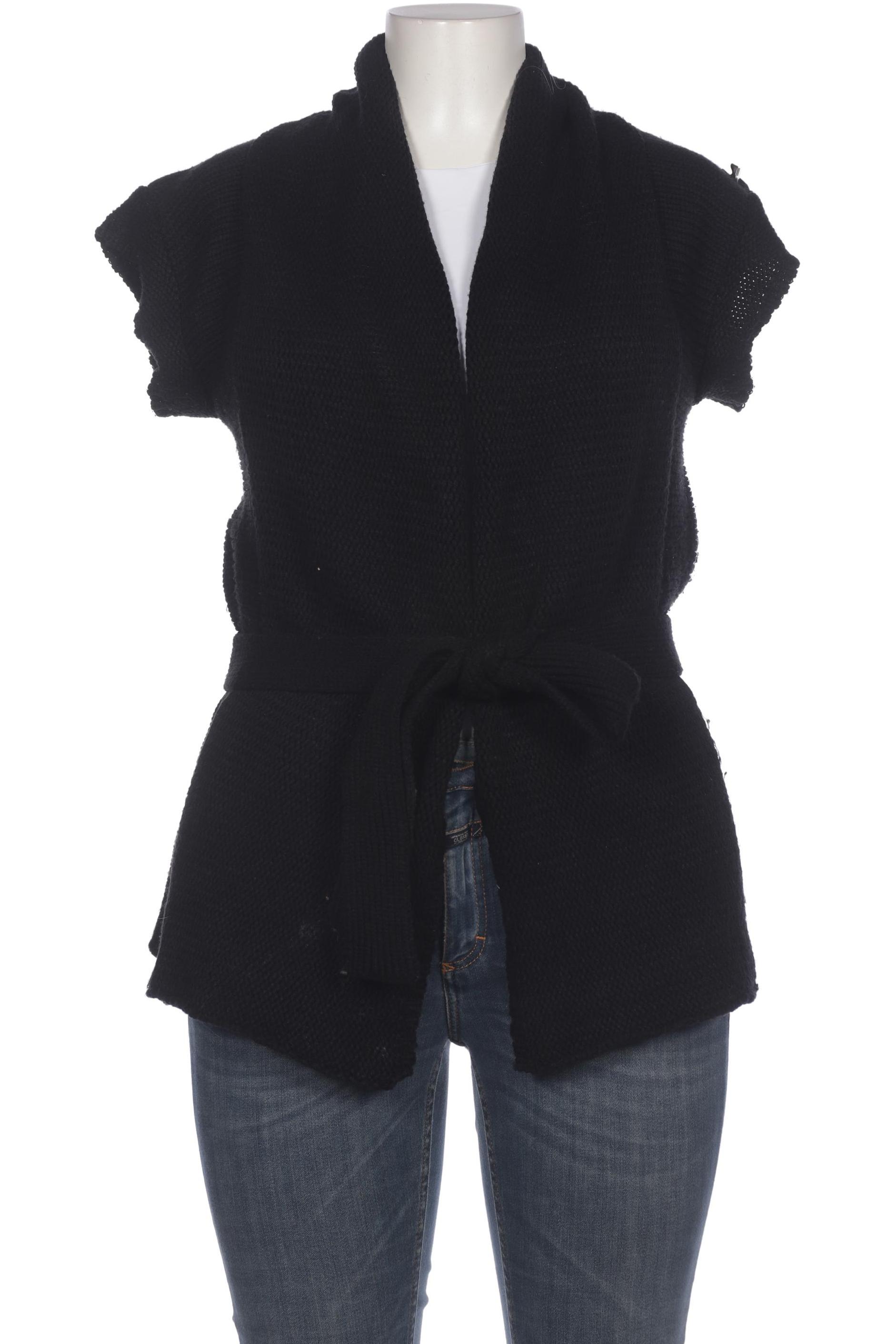 

Himmelblau by Lola Paltinger Damen Strickjacke, schwarz, Gr. 38