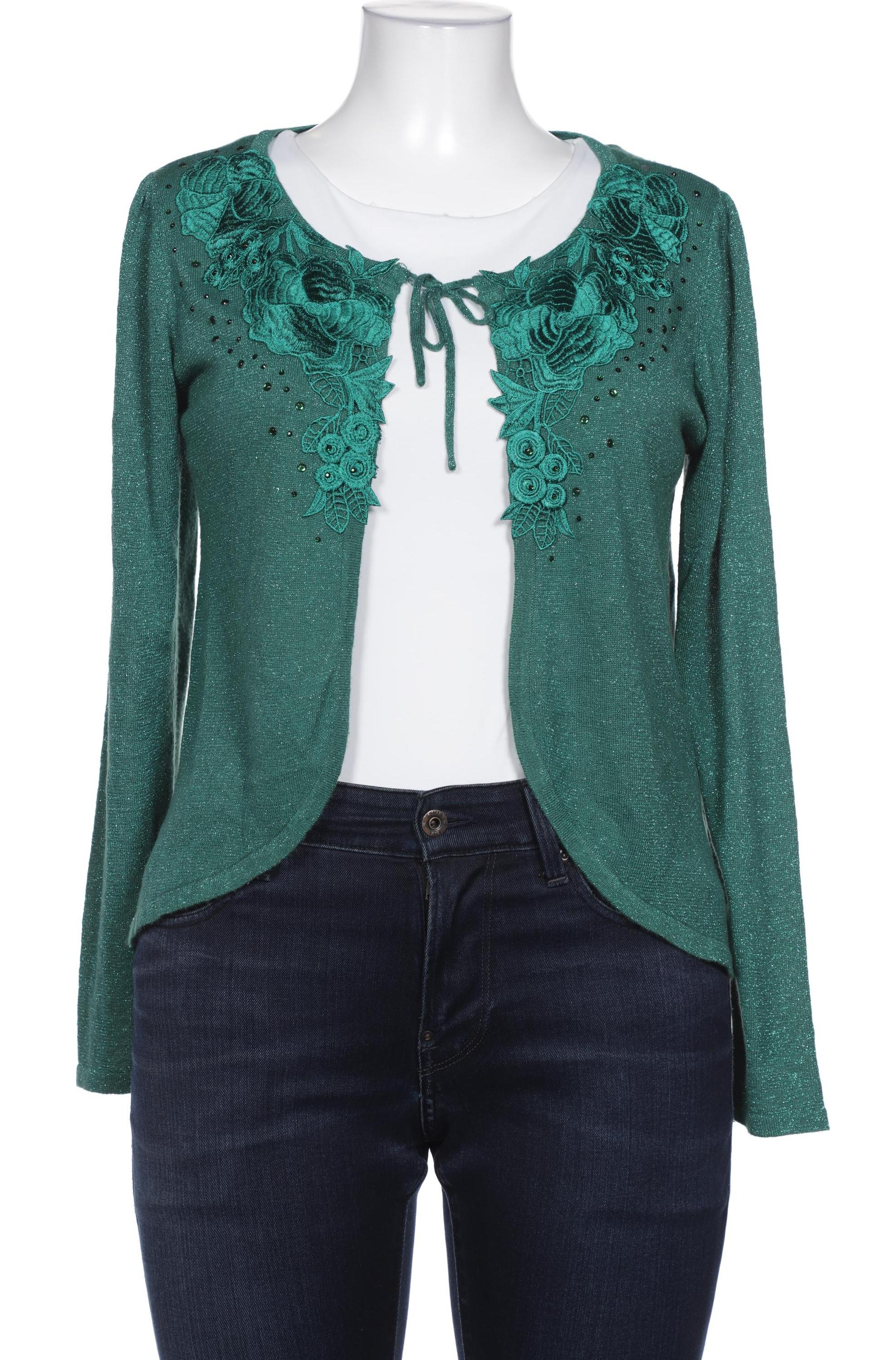 

Himmelblau by Lola Paltinger Damen Strickjacke, grün