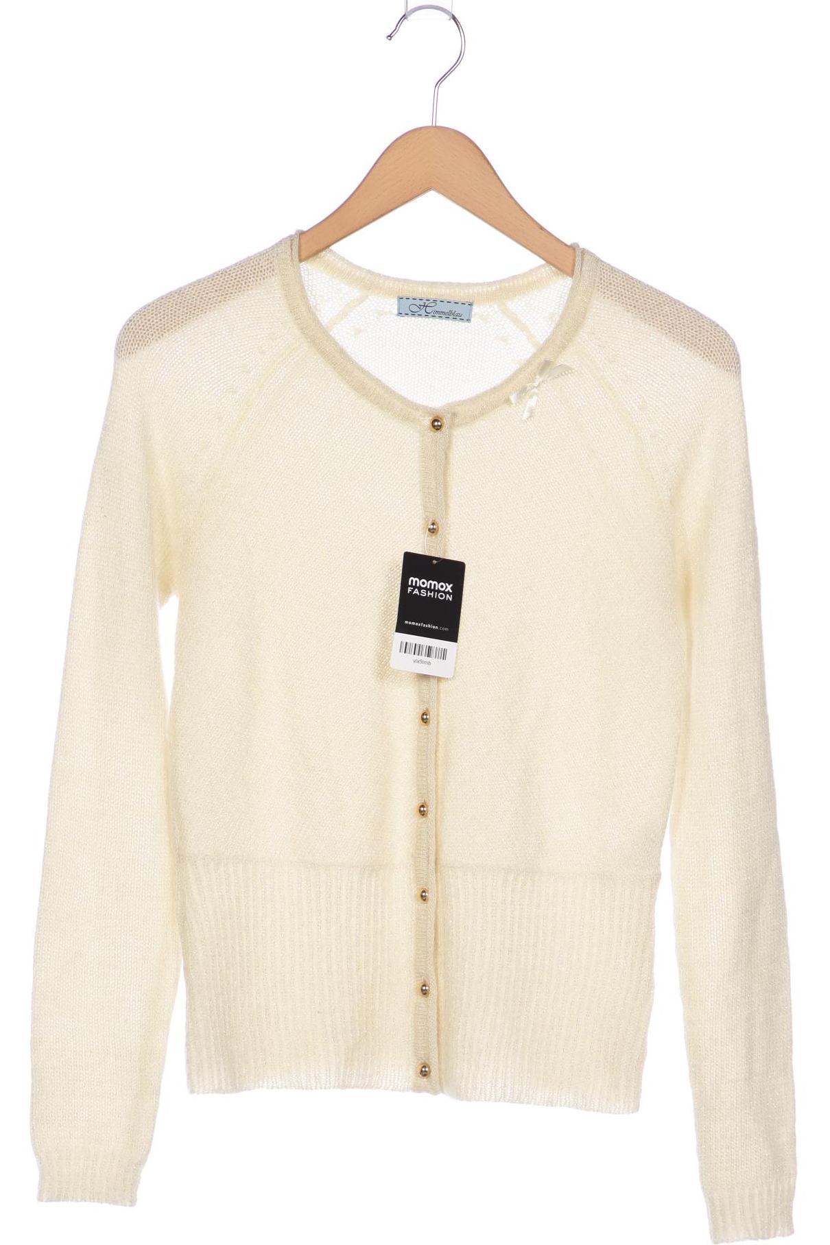 

Himmelblau by Lola Paltinger Damen Strickjacke, cremeweiß, Gr. 36