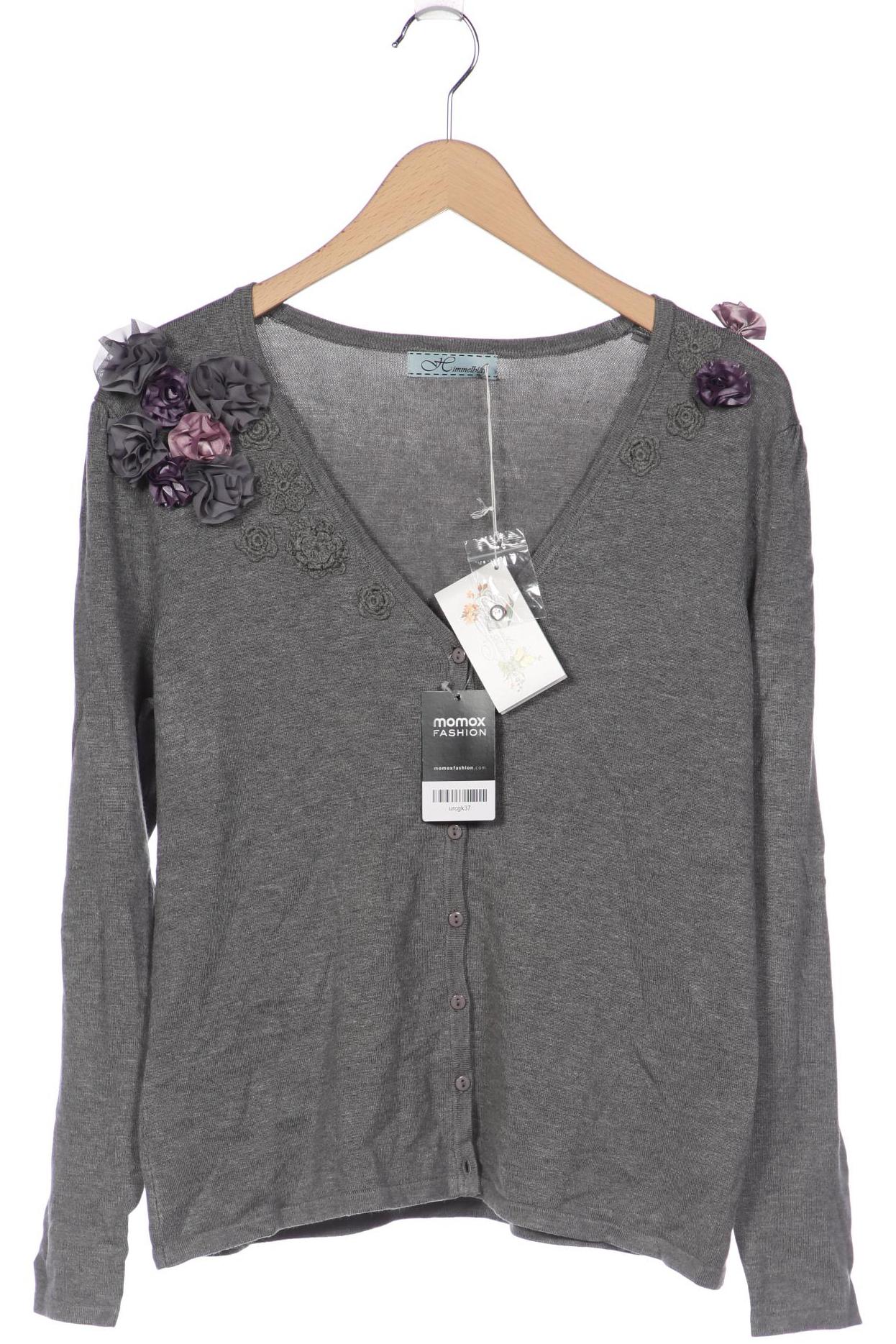 

Himmelblau by Lola Paltinger Damen Strickjacke, grau