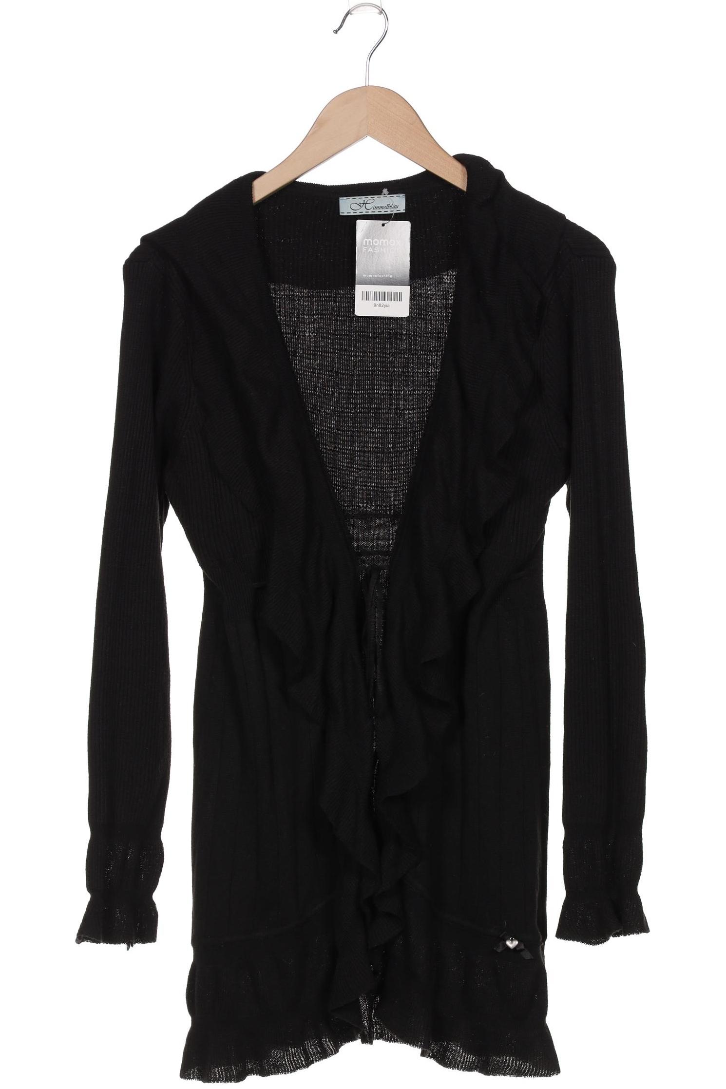 

Himmelblau by Lola Paltinger Damen Strickjacke, schwarz, Gr. 38