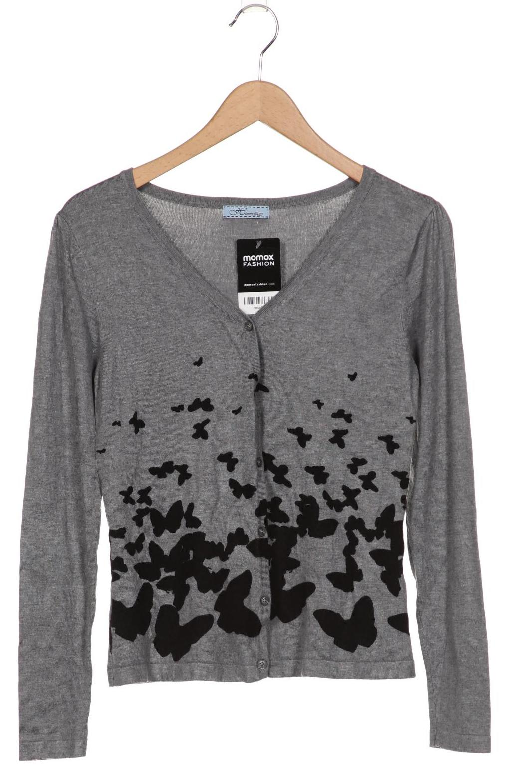

Himmelblau by Lola Paltinger Damen Strickjacke, grau, Gr. 36
