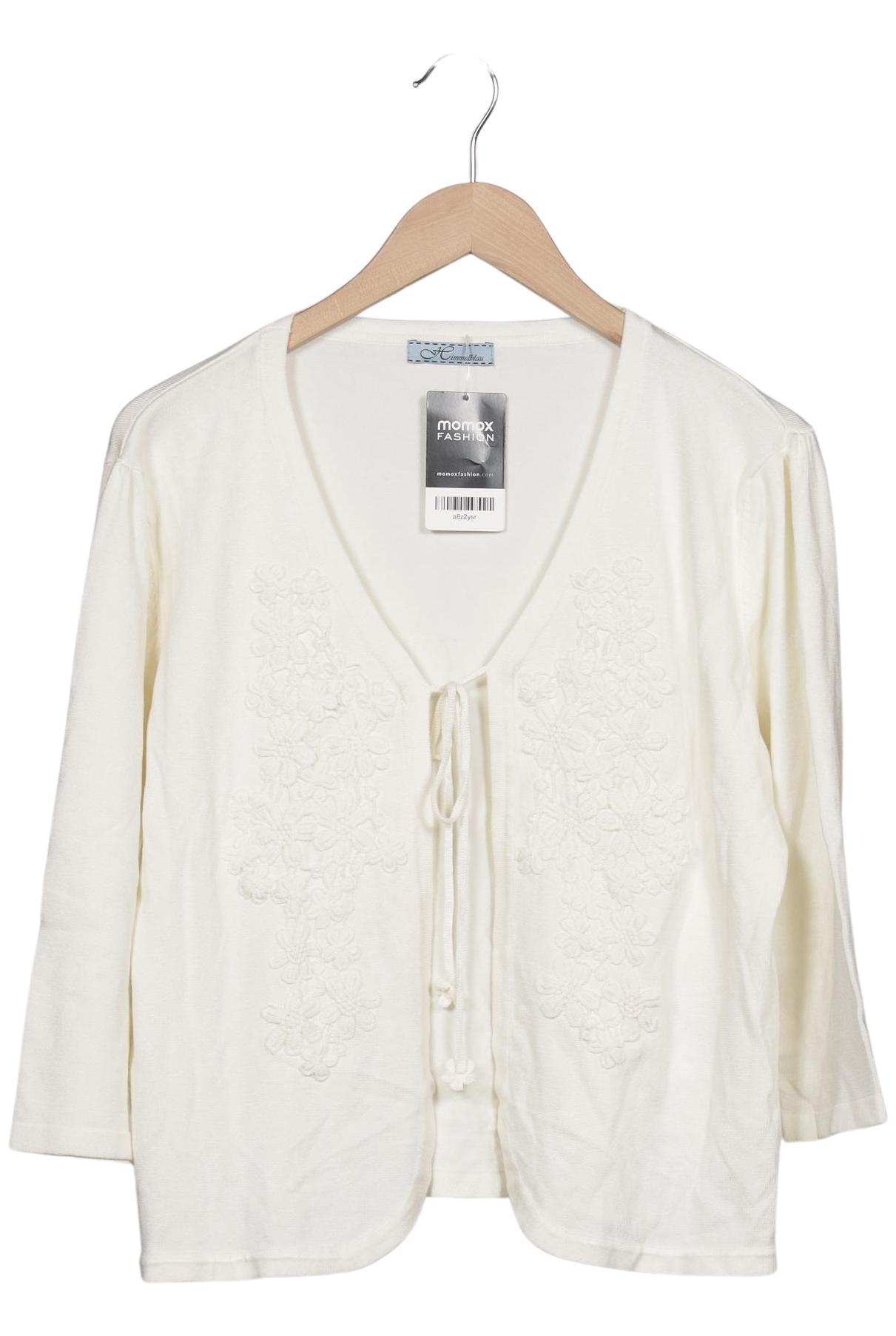 

Himmelblau by Lola Paltinger Damen Strickjacke, cremeweiß, Gr. 46