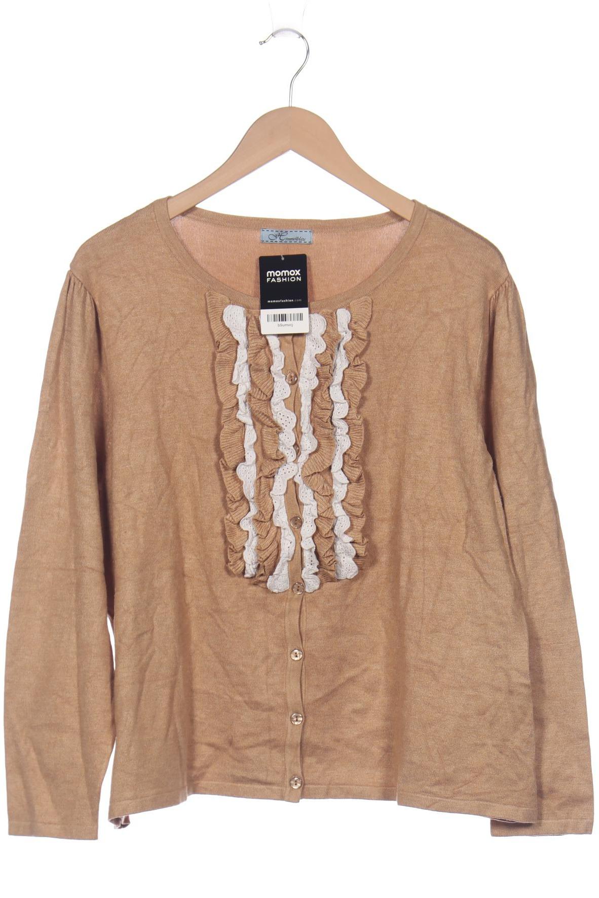 

Himmelblau by Lola Paltinger Damen Strickjacke, beige, Gr. 50