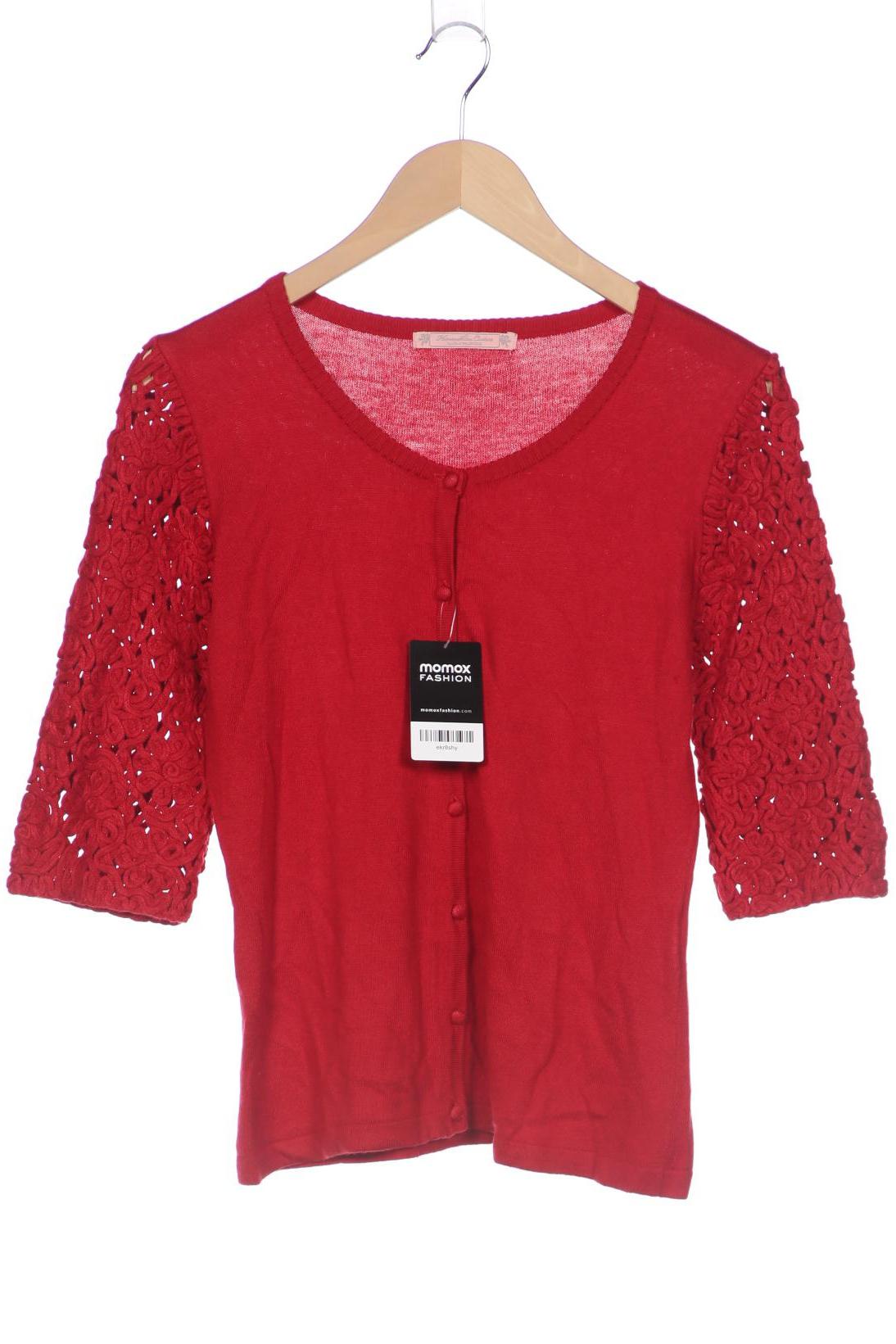 

Himmelblau by Lola Paltinger Damen Strickjacke, rot, Gr. 38