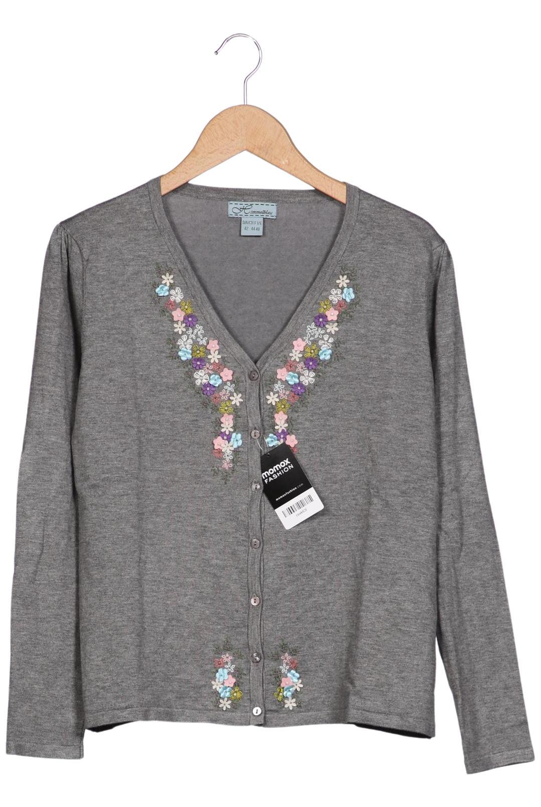 

Himmelblau by Lola Paltinger Damen Strickjacke, grau, Gr. 42