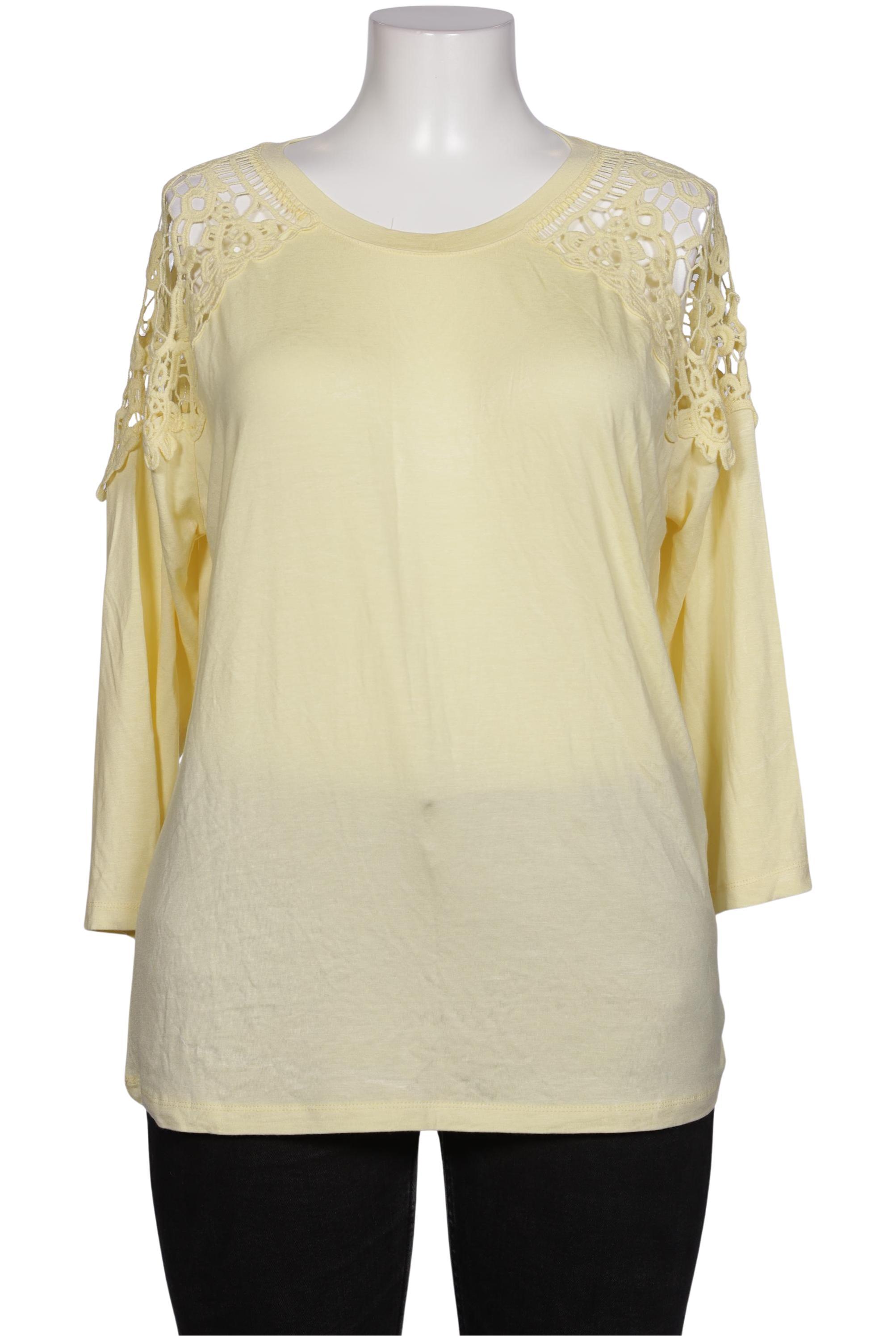

Himmelblau by Lola Paltinger Damen Langarmshirt, gelb, Gr. 48