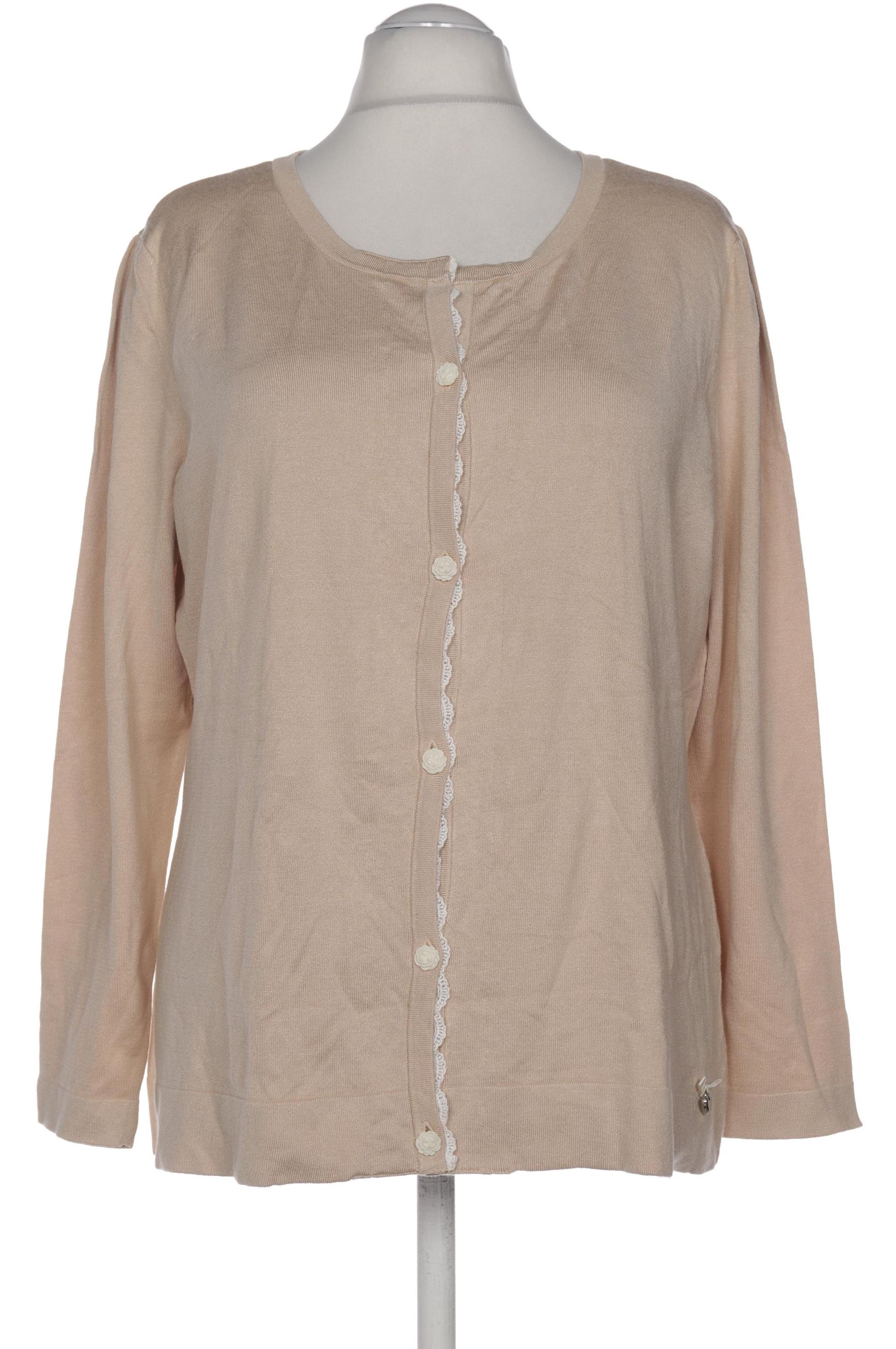 

Himmelblau by Lola Paltinger Damen Strickjacke, beige, Gr. 52