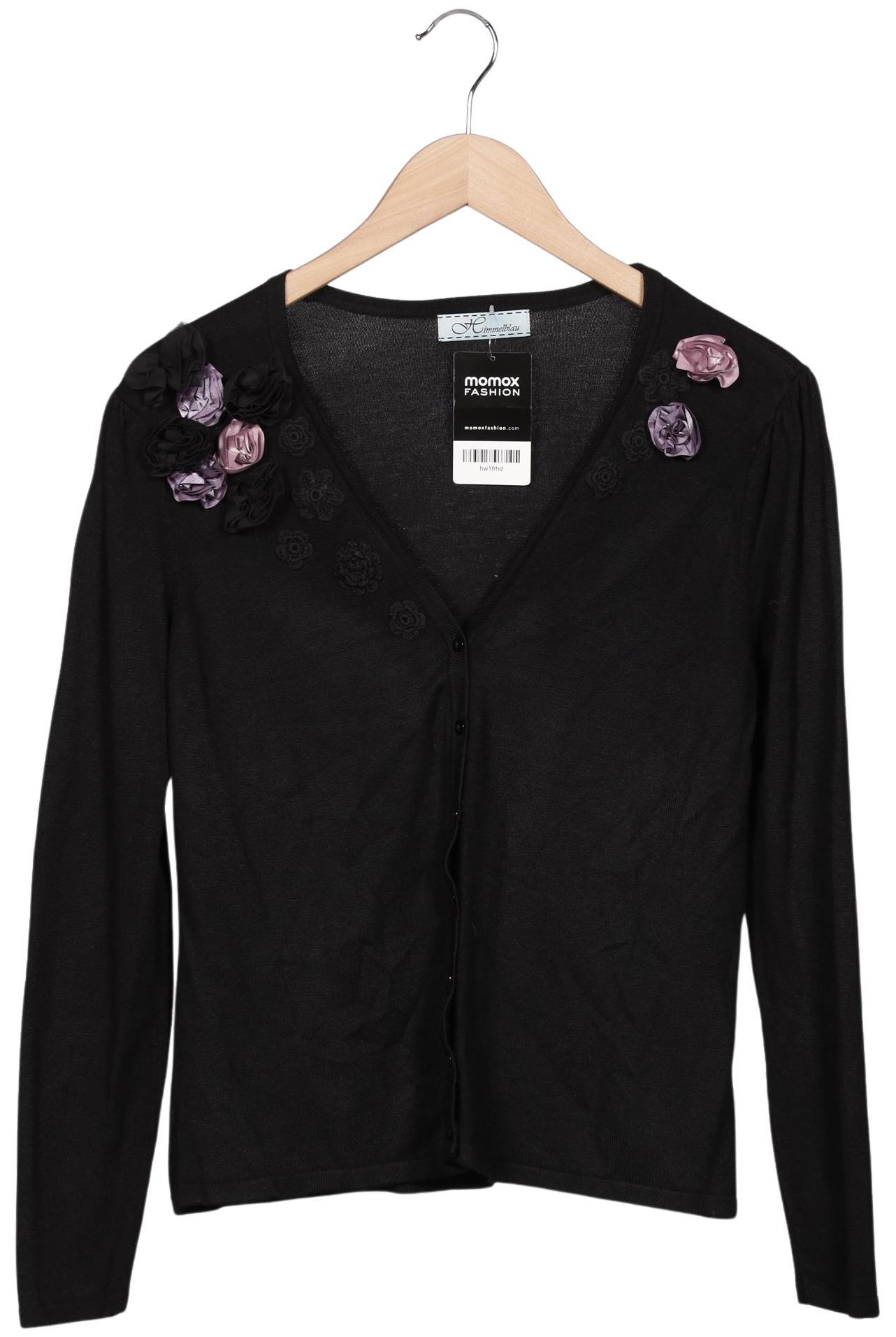 

Himmelblau by Lola Paltinger Damen Strickjacke, schwarz, Gr. 40