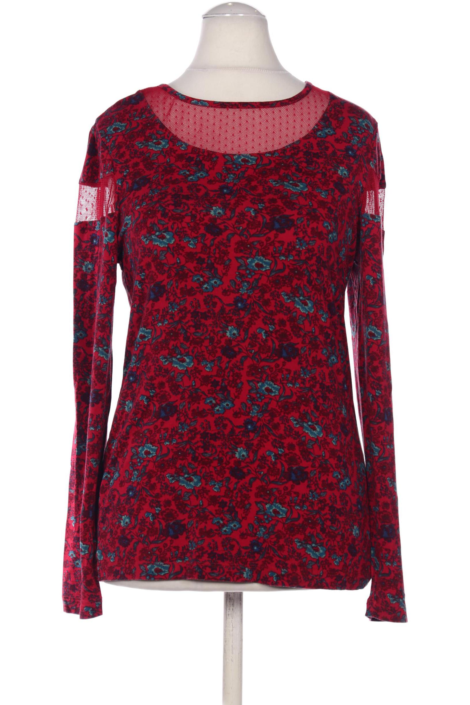 

Himmelblau by Lola Paltinger Damen Langarmshirt, rot, Gr. 38