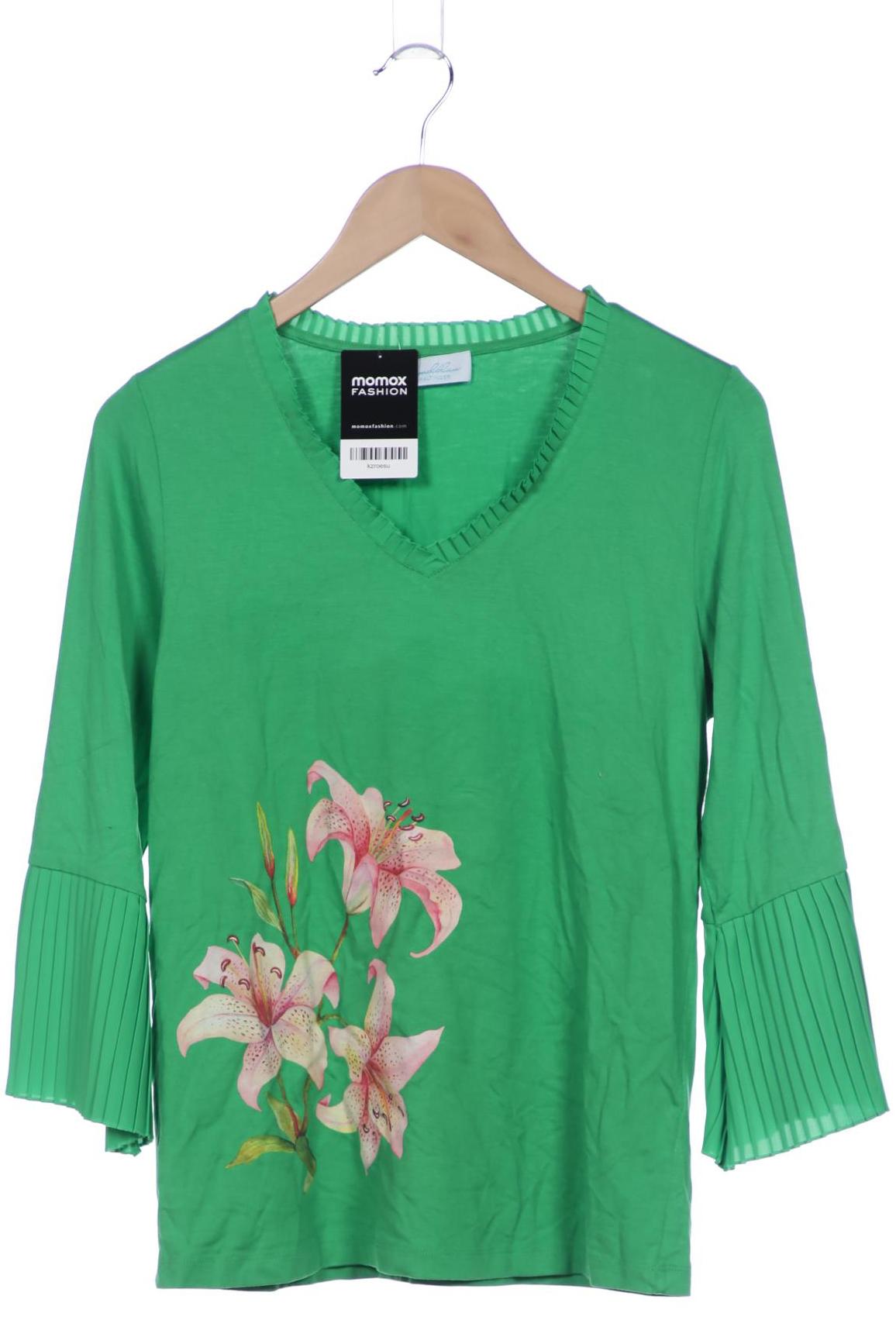 

Himmelblau by Lola Paltinger Damen Langarmshirt, grün, Gr. 36