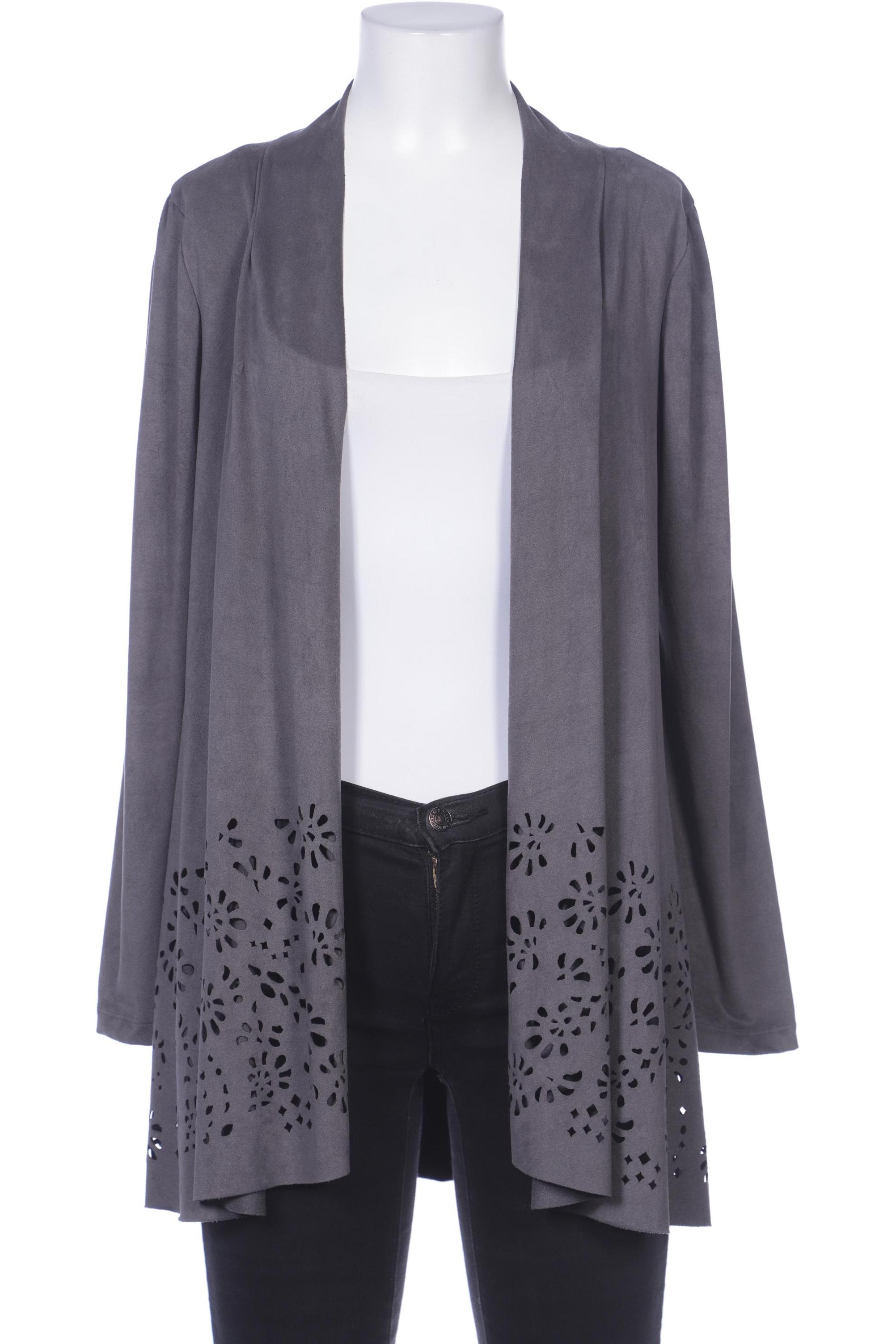 

Himmelblau by Lola Paltinger Damen Strickjacke, grau, Gr. 36
