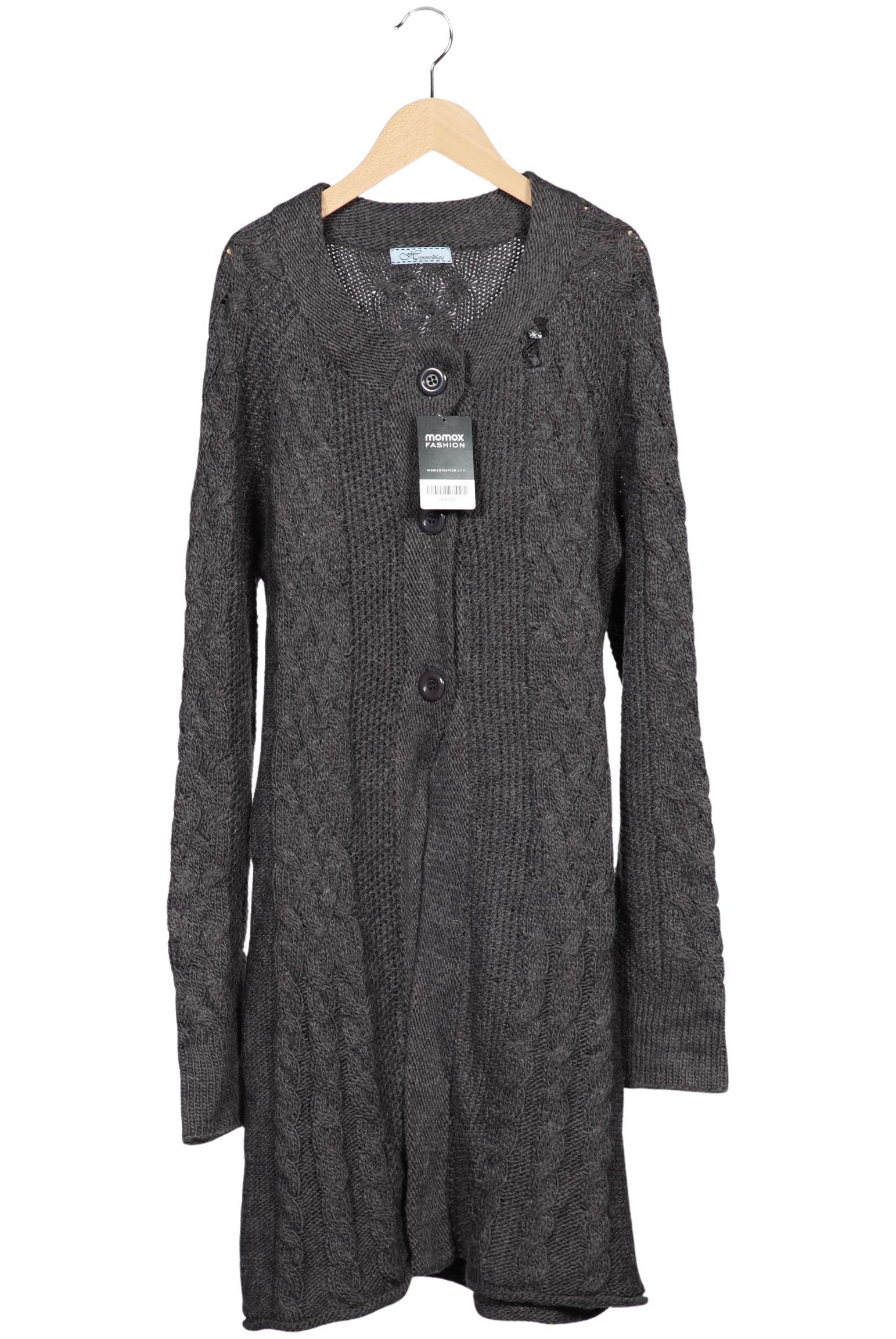 

Himmelblau by Lola Paltinger Damen Strickjacke, grau, Gr. 36