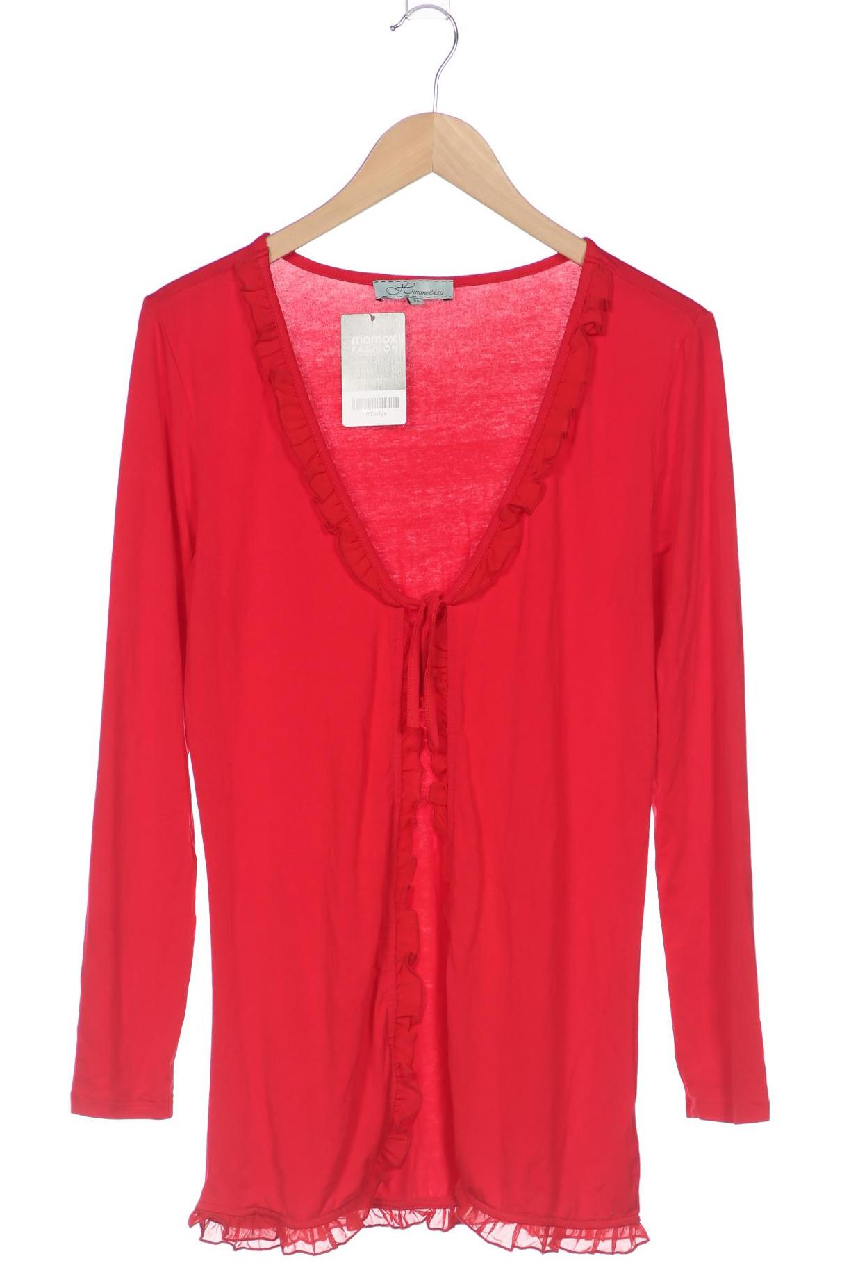 

Himmelblau by Lola Paltinger Damen Strickjacke, rot, Gr. 34