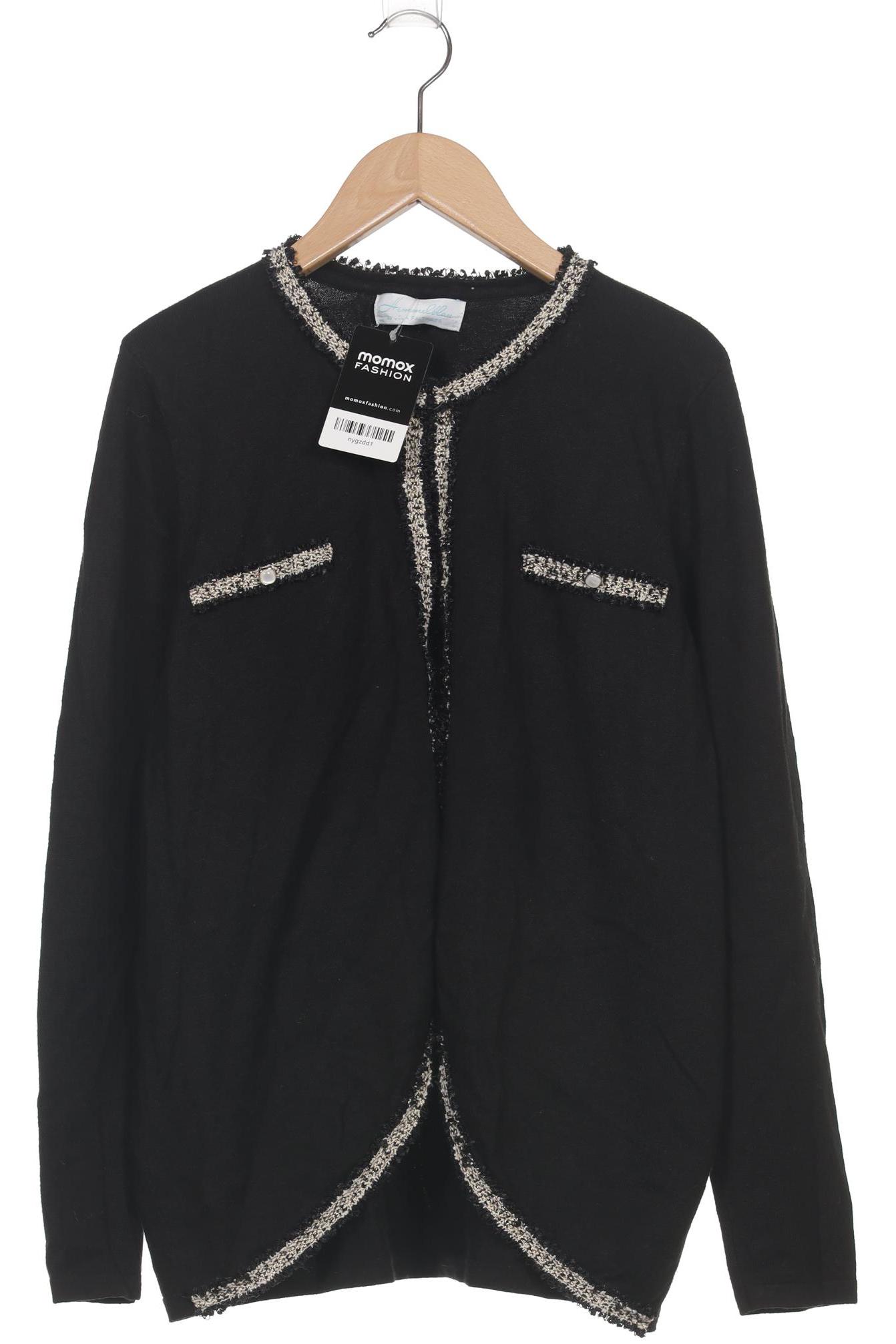 

Himmelblau by Lola Paltinger Damen Strickjacke, schwarz, Gr. 36