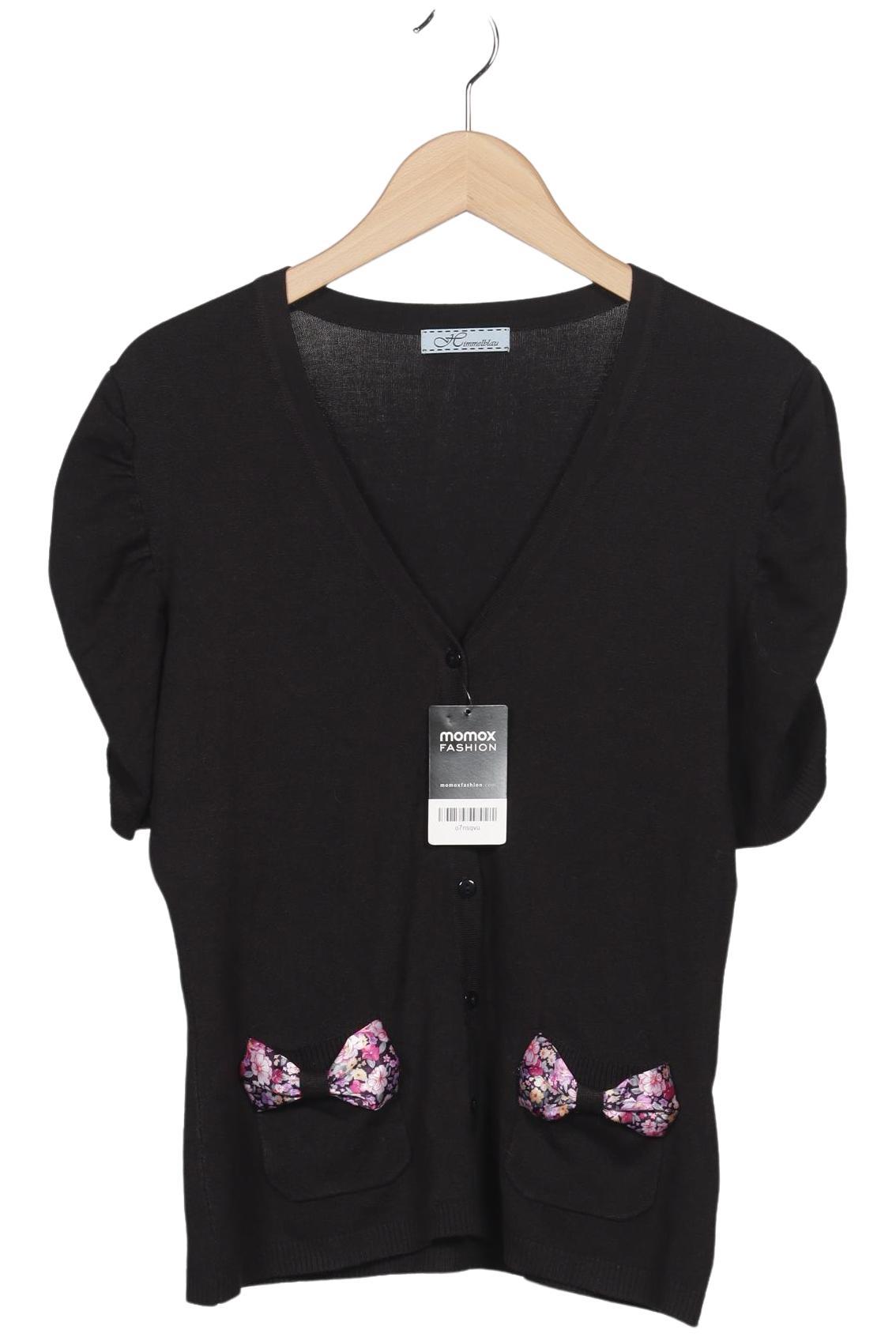 

Himmelblau by Lola Paltinger Damen Strickjacke, schwarz, Gr. 38